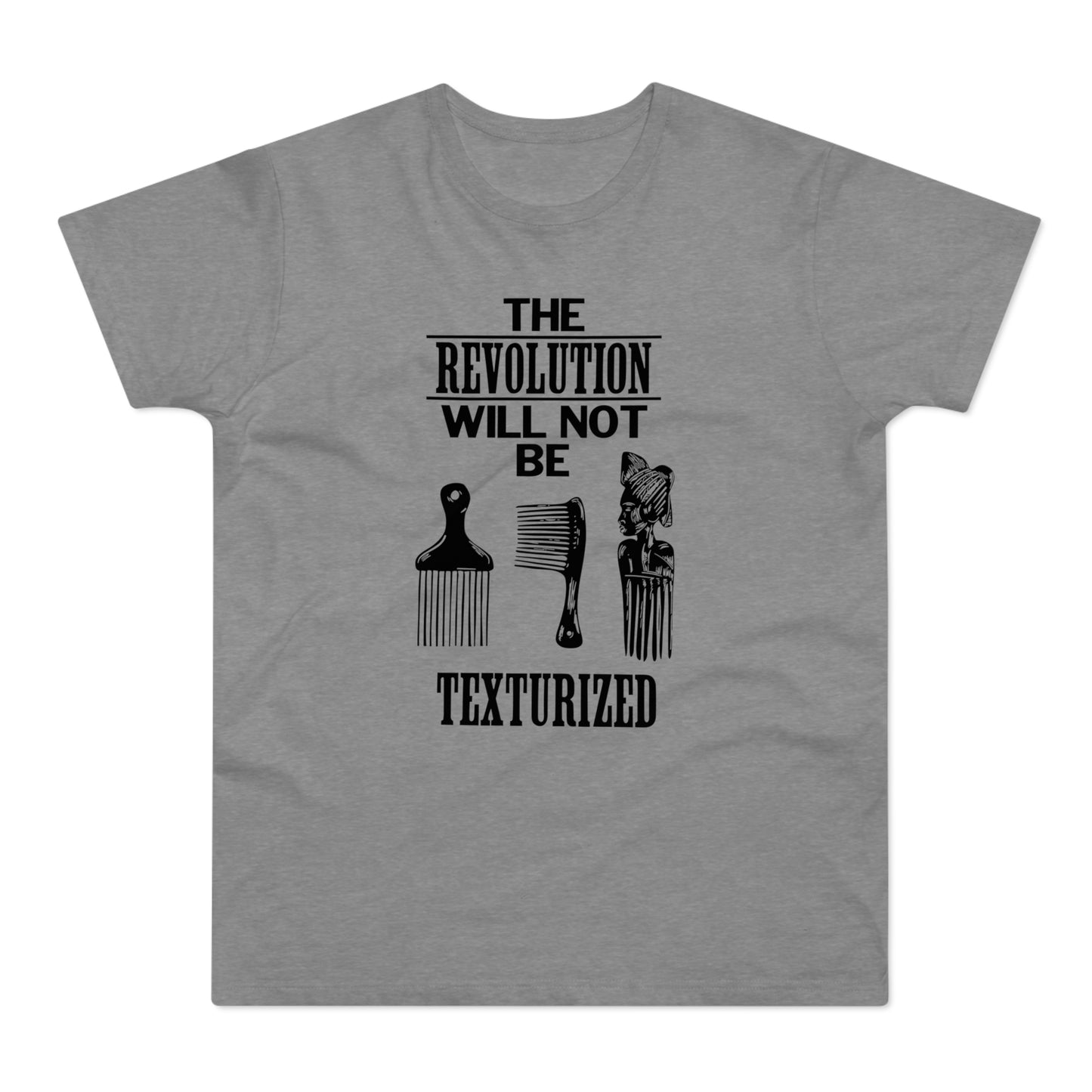 Revolution Will Not Be Texturised T Shirt (Standard Weight)