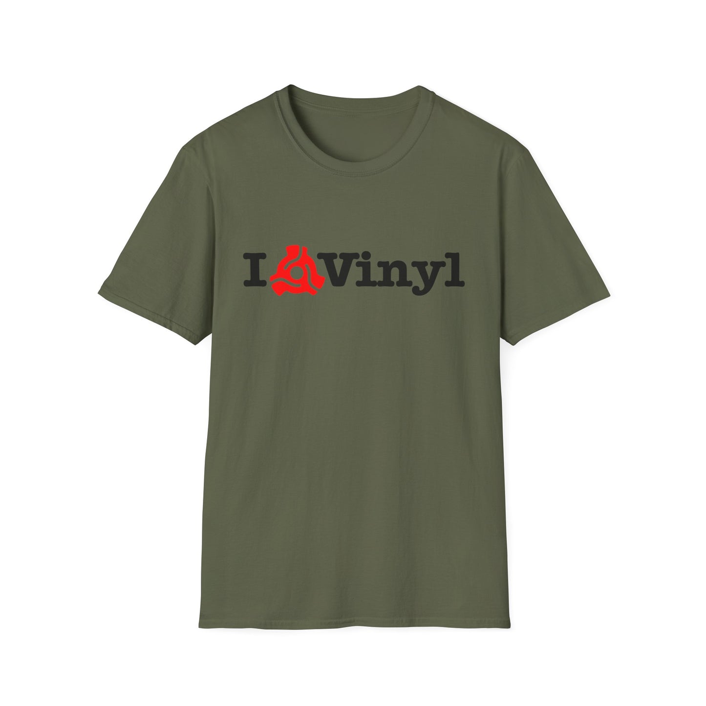 I Love Vinyl T Shirt (Lightweight) | DISCONTINUED DESIGN (50% OFF)