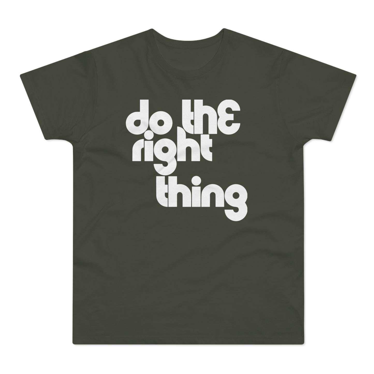 Do The Right Thing T Shirt (Standard Weight)