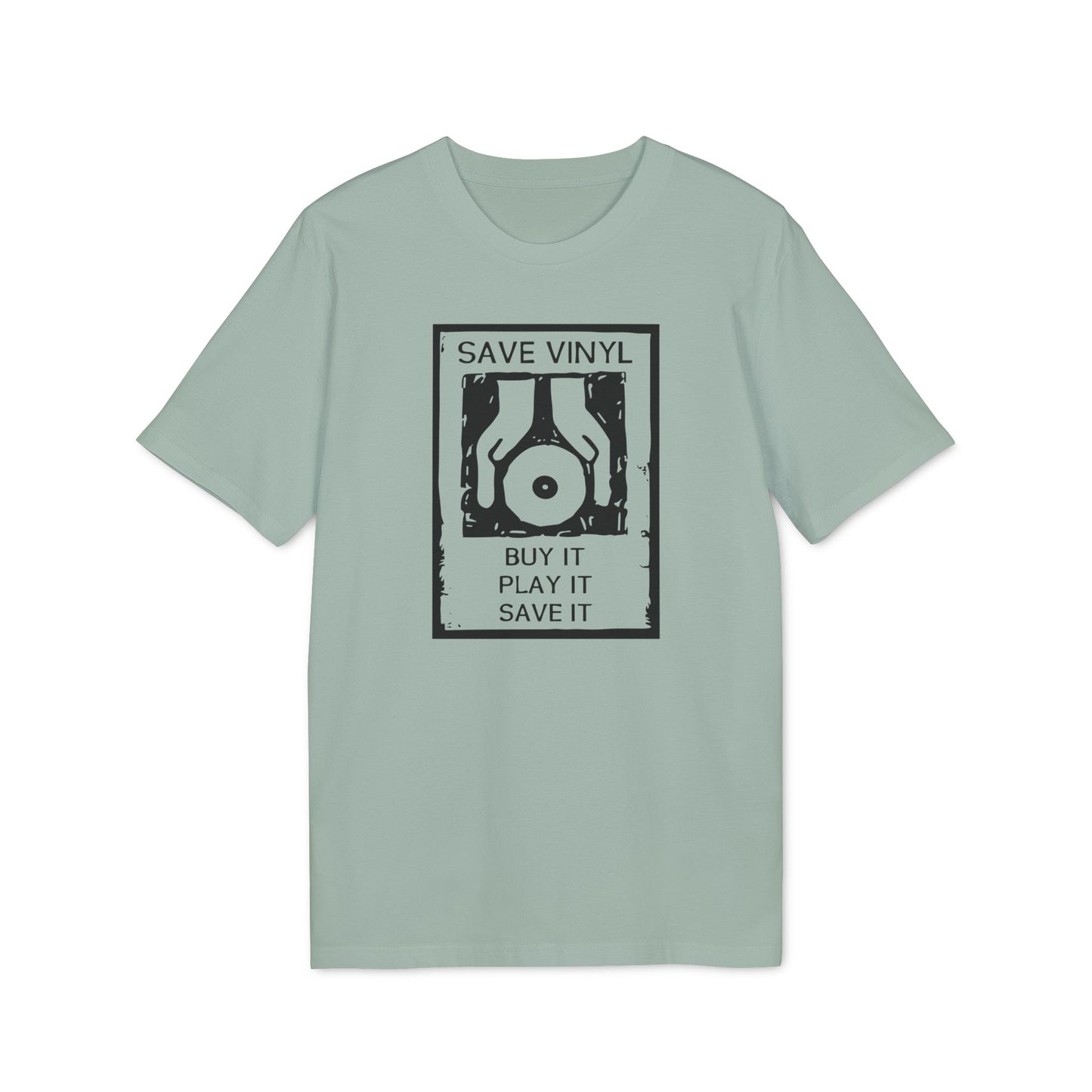 Save The Vinyl T Shirt (Premium Organic) | 4 x 3 PROMO