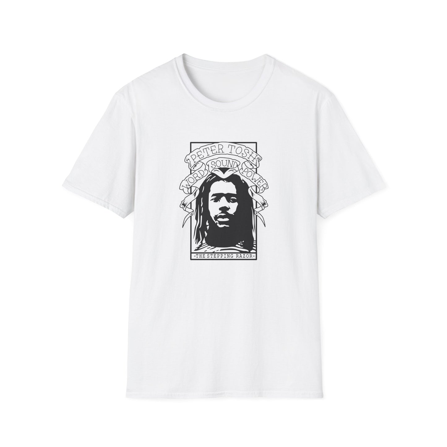 Stepping Razor Peter Tosh T Shirt (L) - DEADSTOCK - ONLY 1 UNIT LEFT - 50% OFF