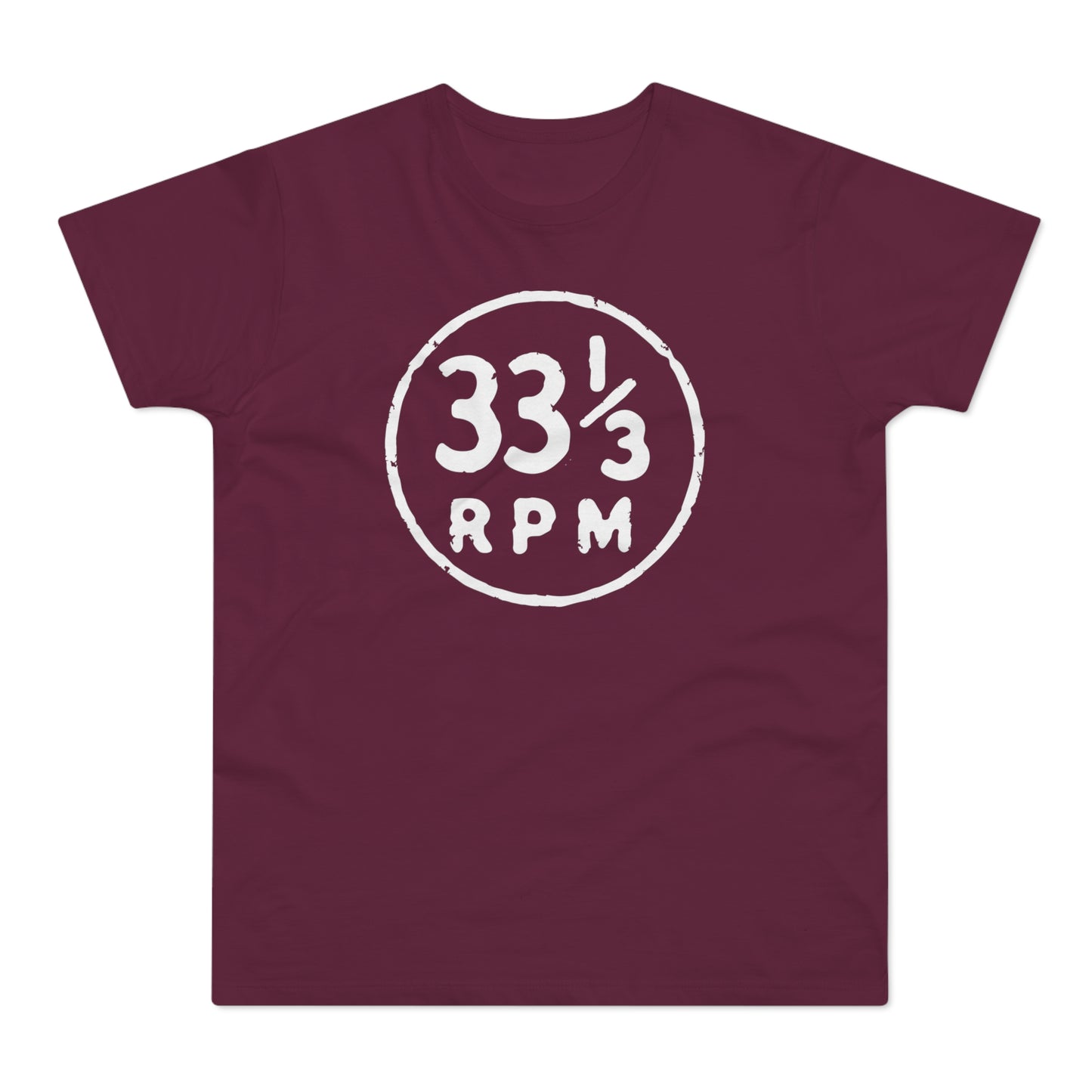 33 1/3 RPM T Shirt (Standard Weight)
