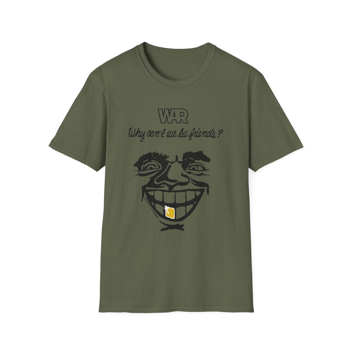 War Why Can't We Be Friends T Shirt (Lightweight)