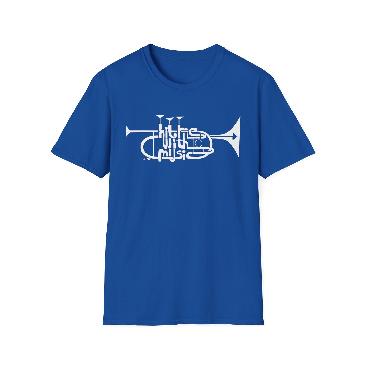 Hit Me With Music T Shirt (Lightweight)