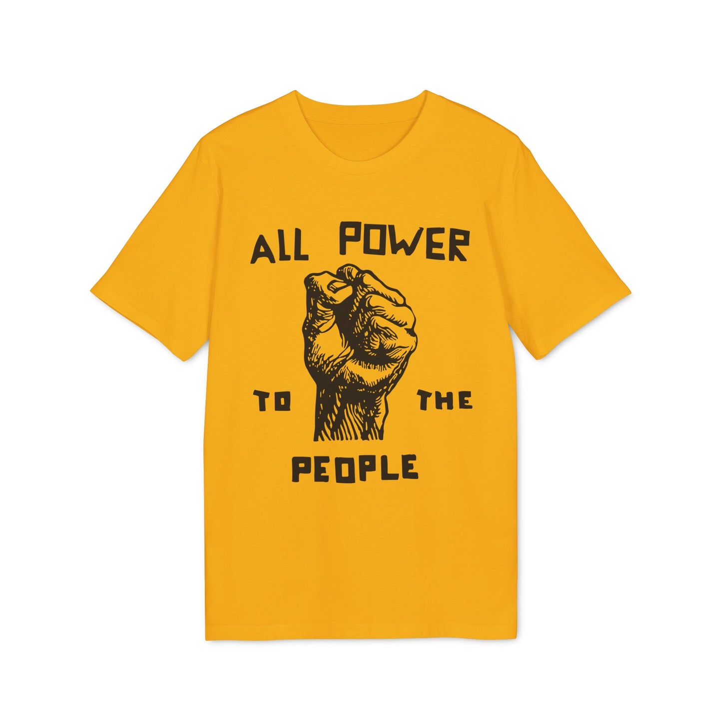 All Power To The People T Shirt (Premium Organic)
