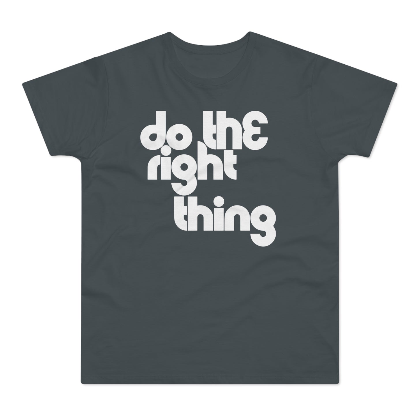 Do The Right Thing T Shirt (Standard Weight)