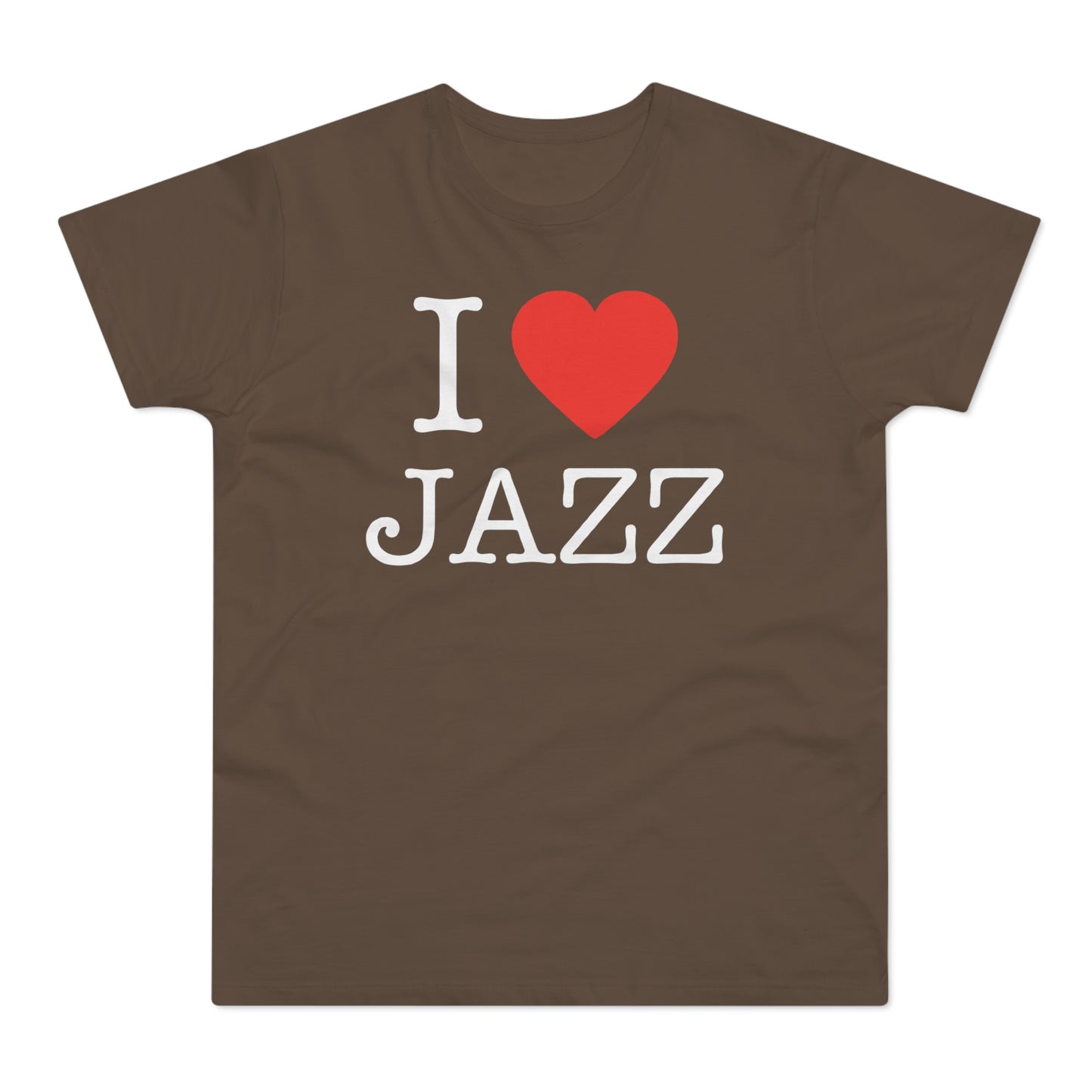 I Love Jazz T Shirt (Standard Weight)