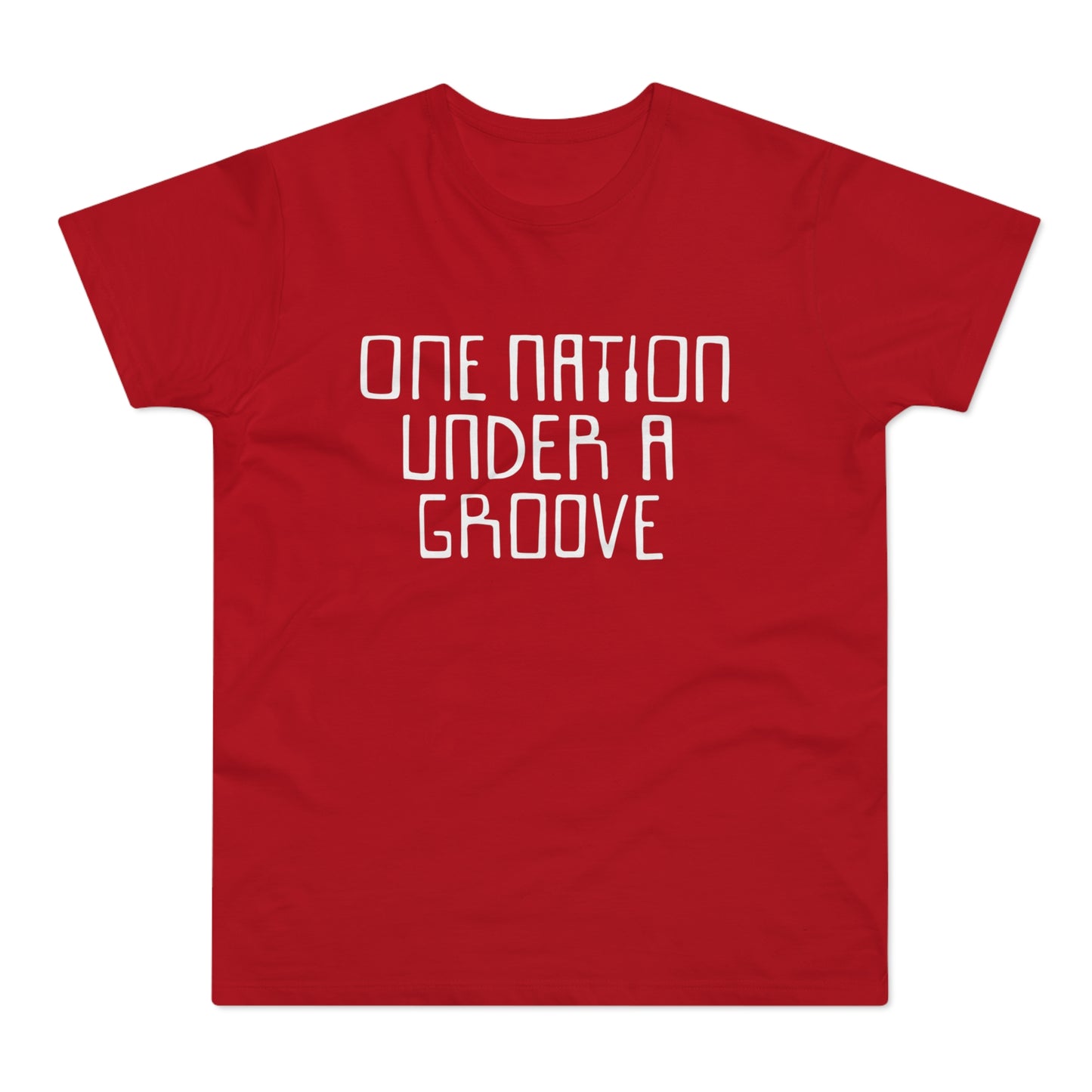 One Nation Under A Groove T Shirt (Standard Weight)