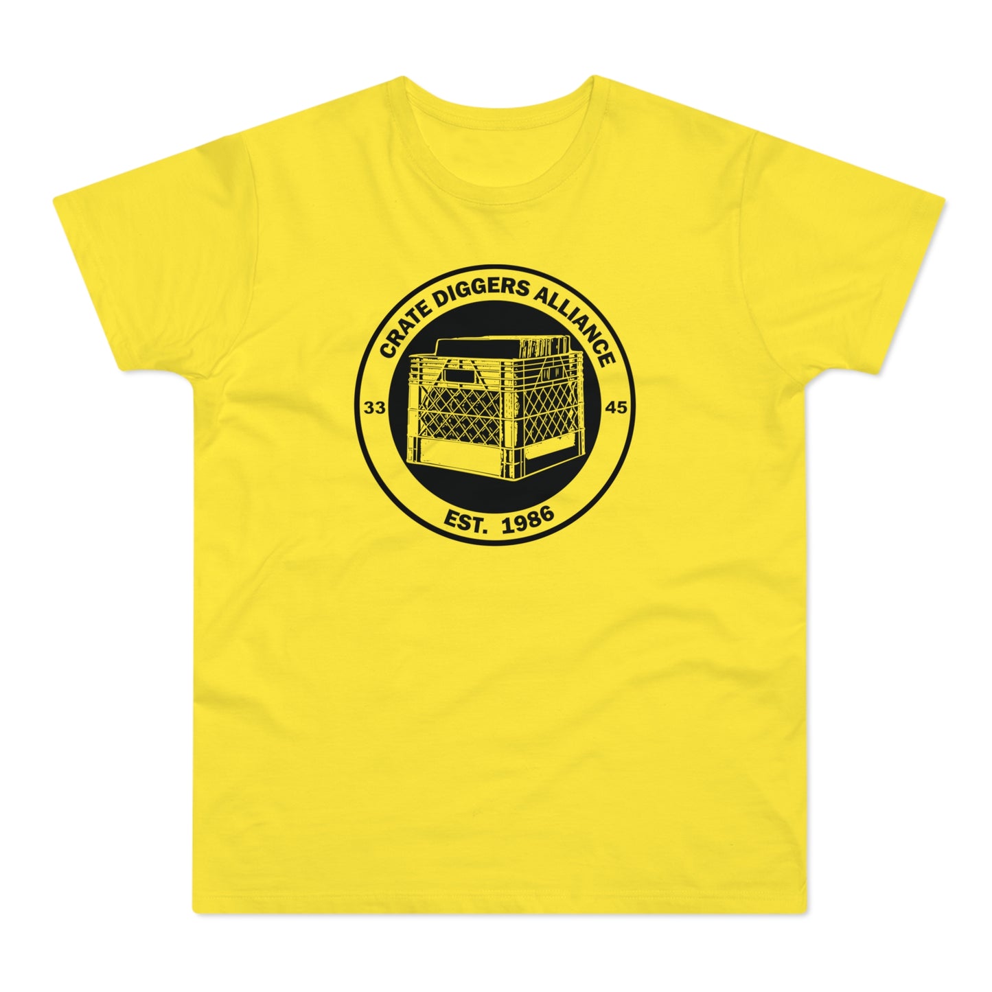 Crate Digger Alliance T Shirt (Standard Weight)