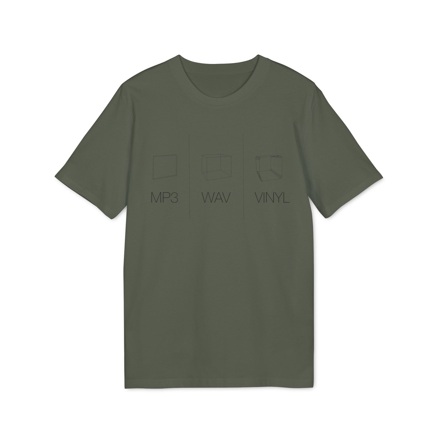MP3 | WAV | VINYL T Shirt (Premium Organic)