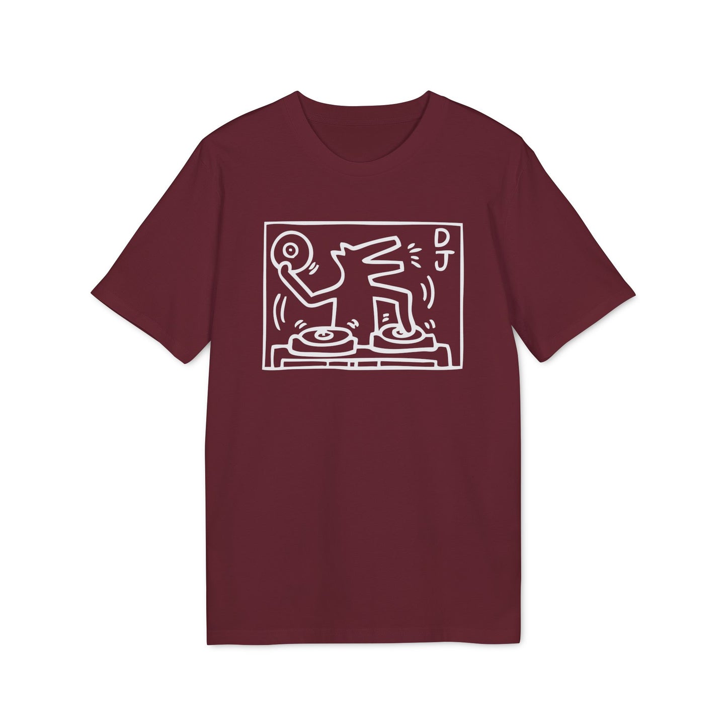 DJ Dog T Shirt (Premium Organic)