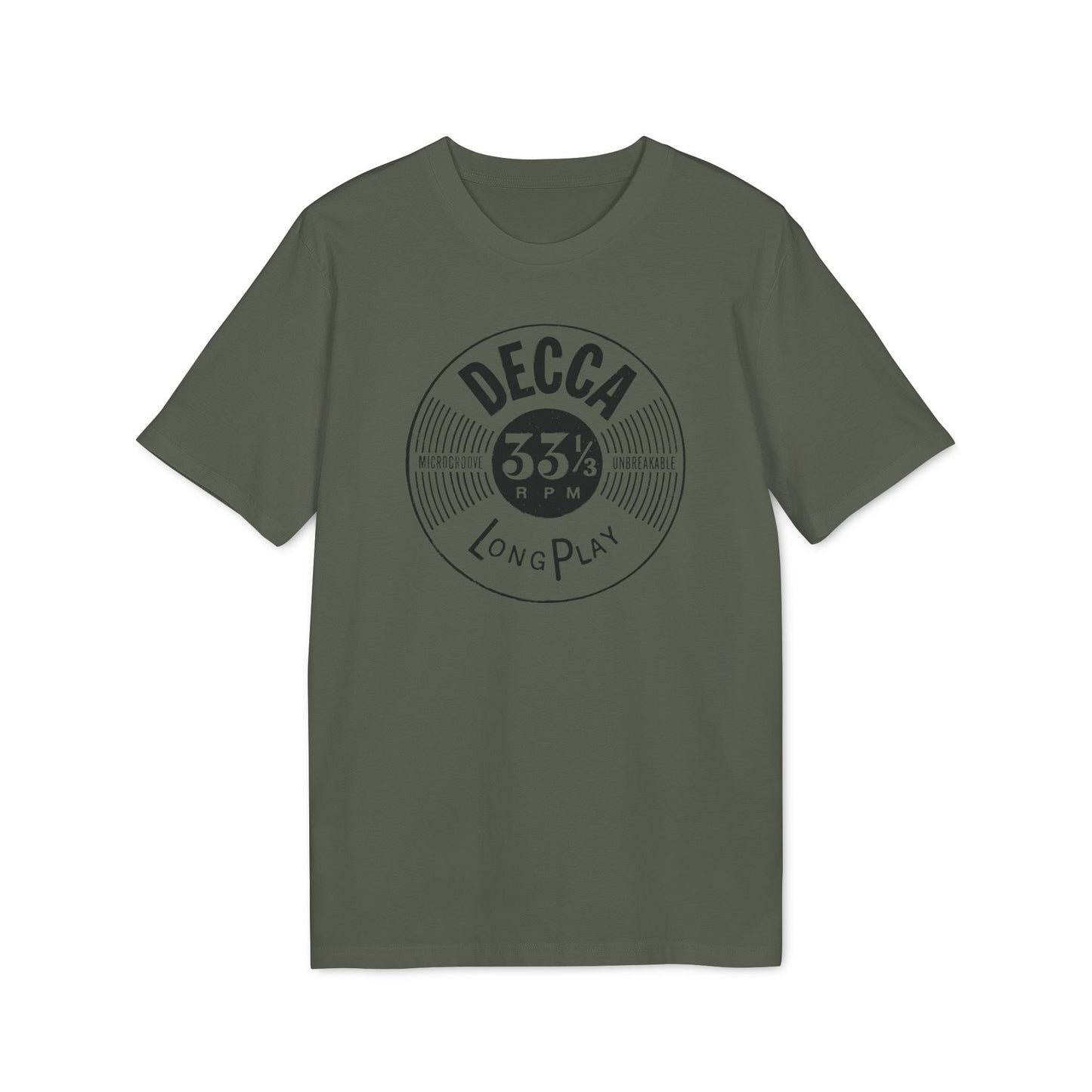 Decca Records Long Play T Shirt (Premium Organic)
