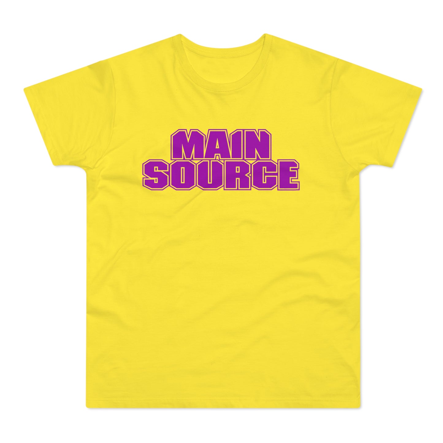 Main Source T Shirt (Standard Weight) | 4 x 3 PROMO