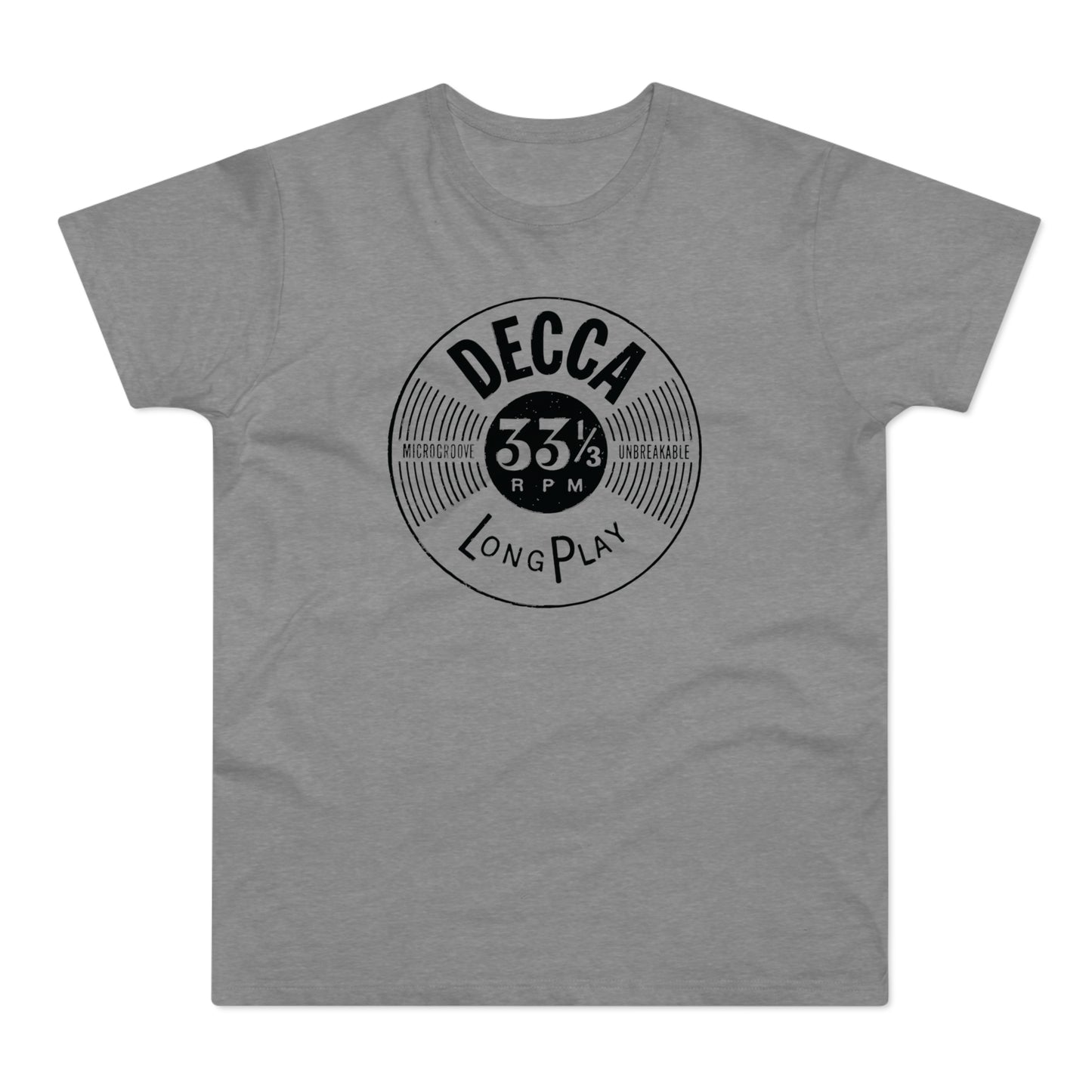 Decca Records Long Play T Shirt (Standard Weight)