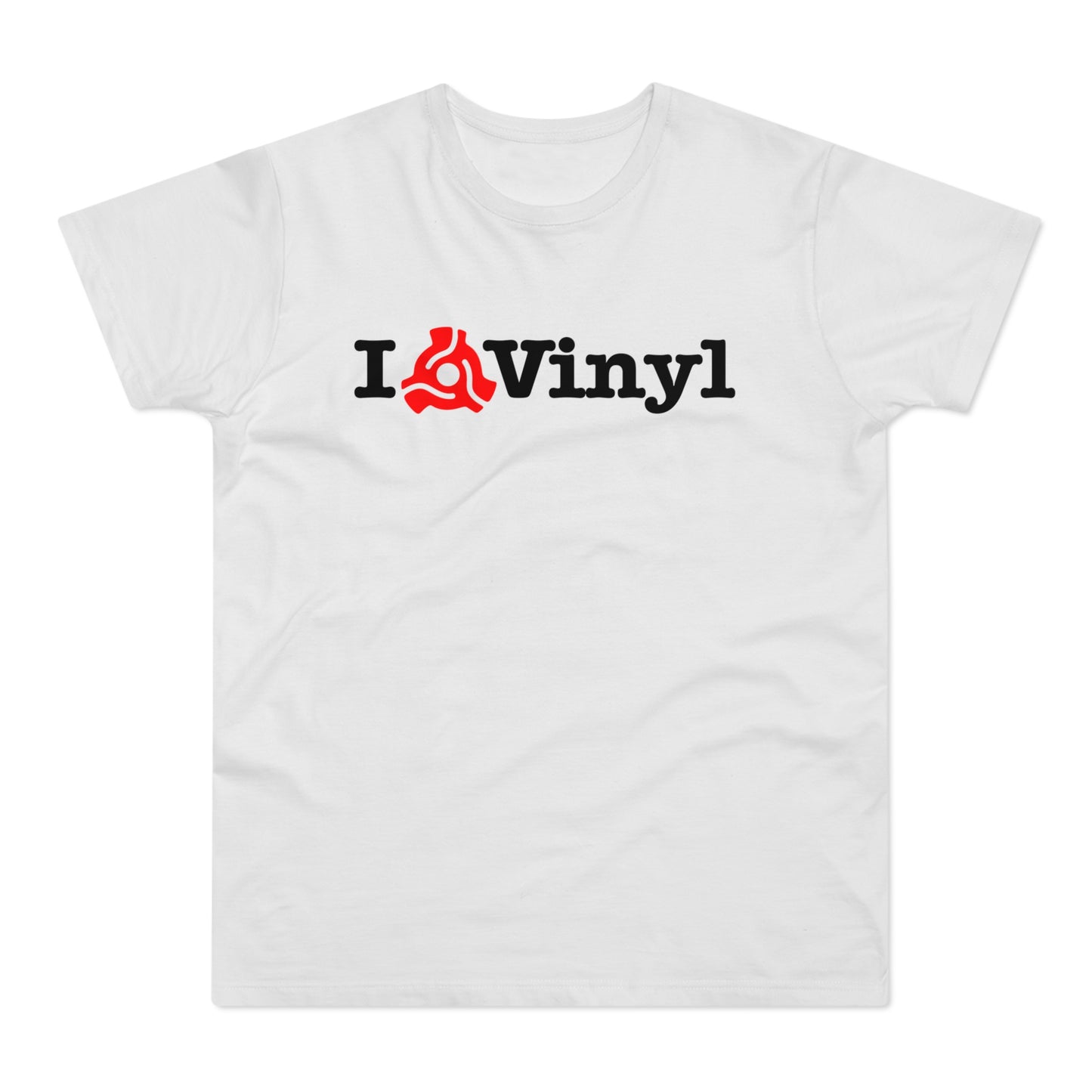I Love Vinyl T Shirt (Standard Weight)