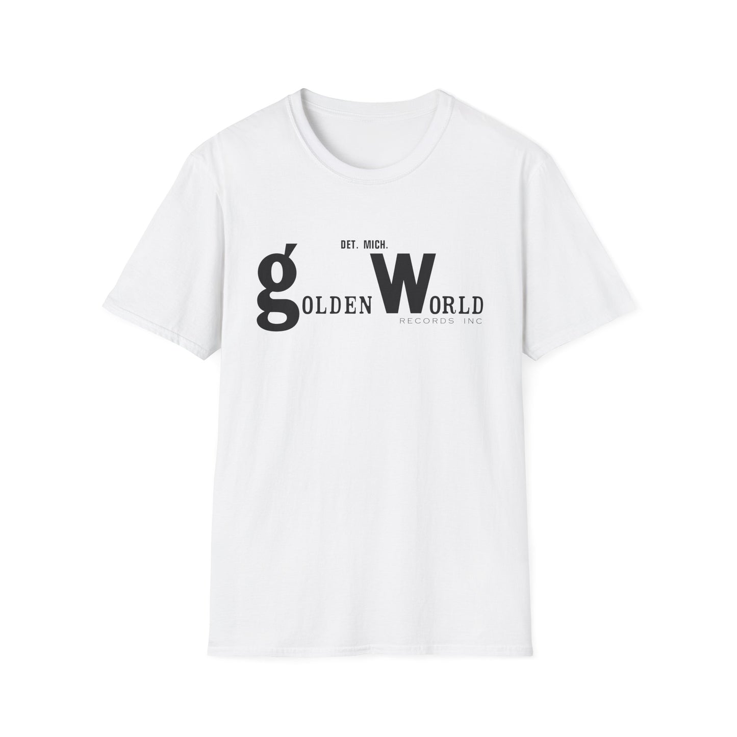 Golden World Records T Shirt (M) - DEADSTOCK - ONLY 1 UNIT LEFT - 50% OFF
