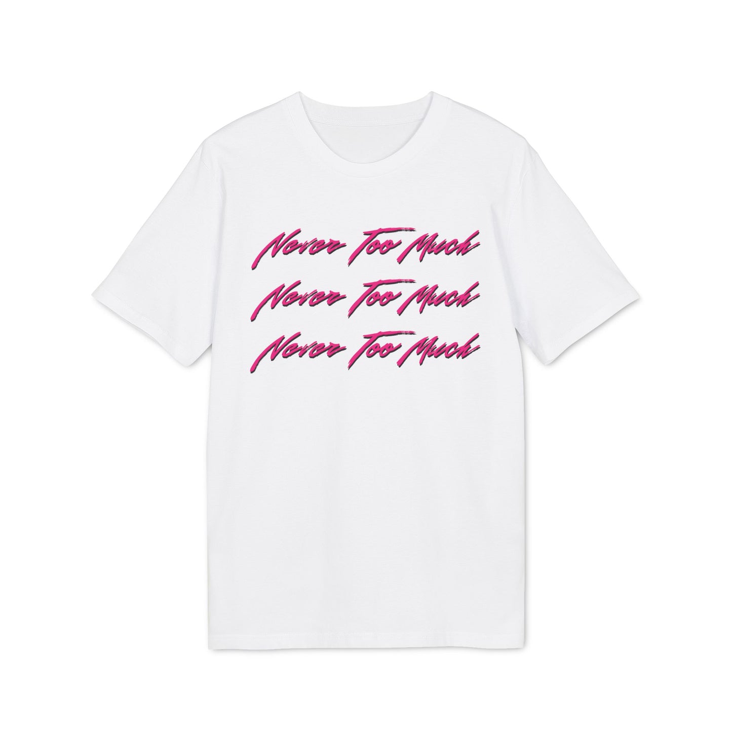 Never Too Much Luther Vandross T Shirt (Premium Organic)