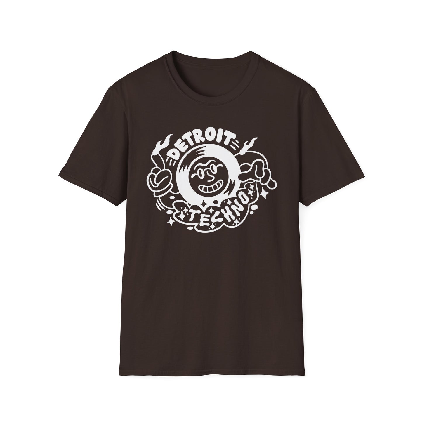 Detroit Techno 2 T Shirt (Lightweight)