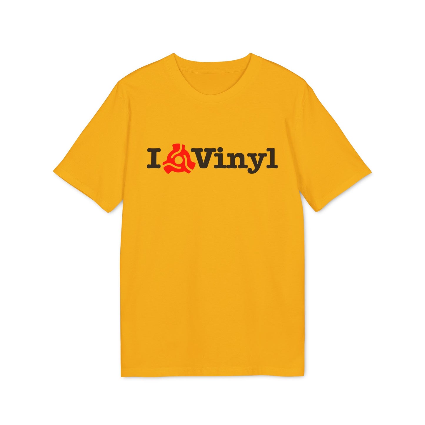 I Love Vinyl T Shirt (Premium Organic)