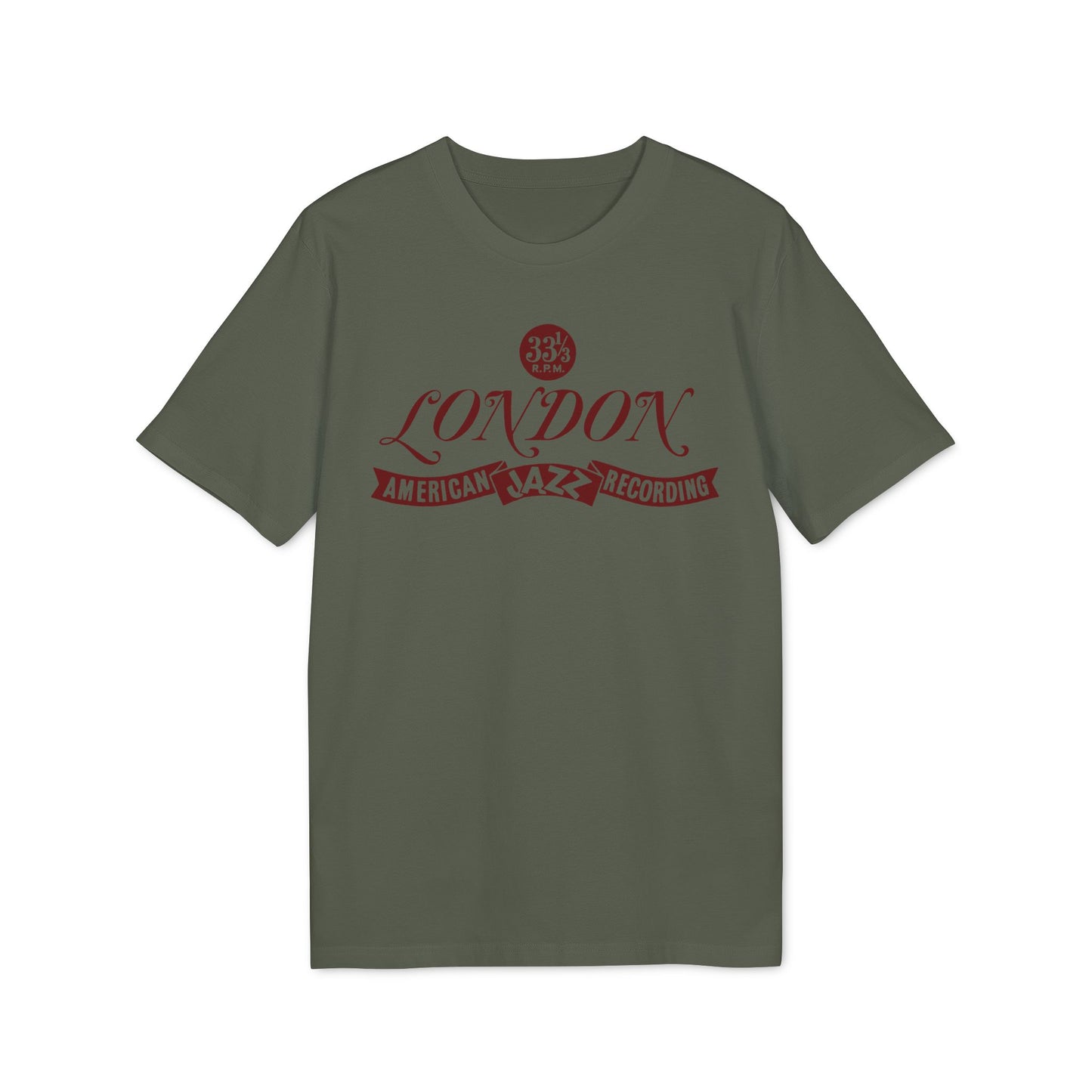 London American Jazz Records T Shirt (Premium Organic)