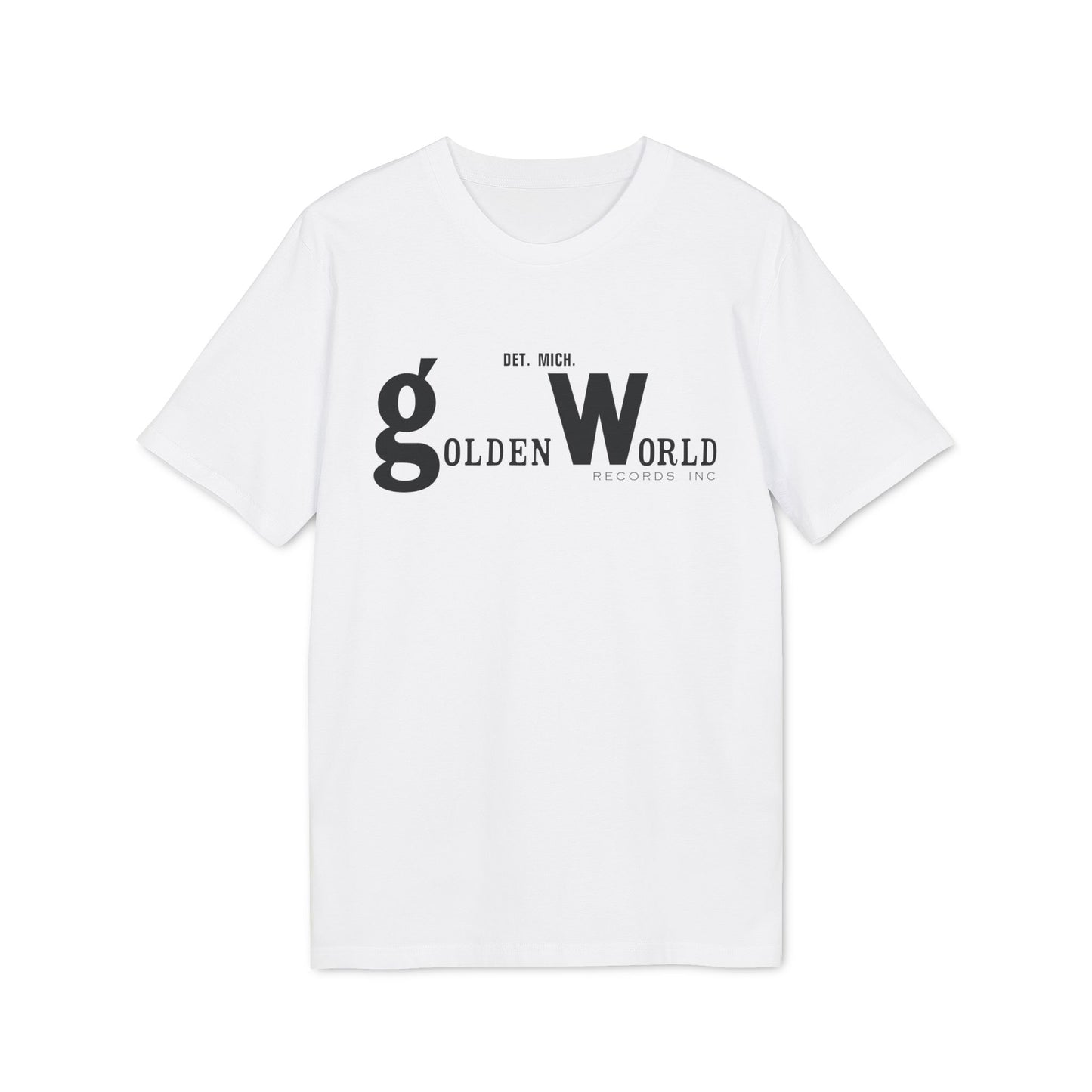 Golden World Records T Shirt (Premium Organic)