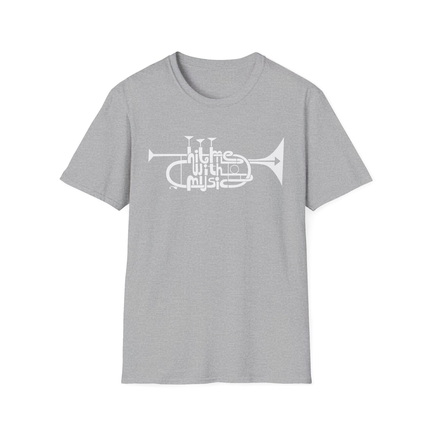 Hit Me With Music T Shirt (Lightweight)