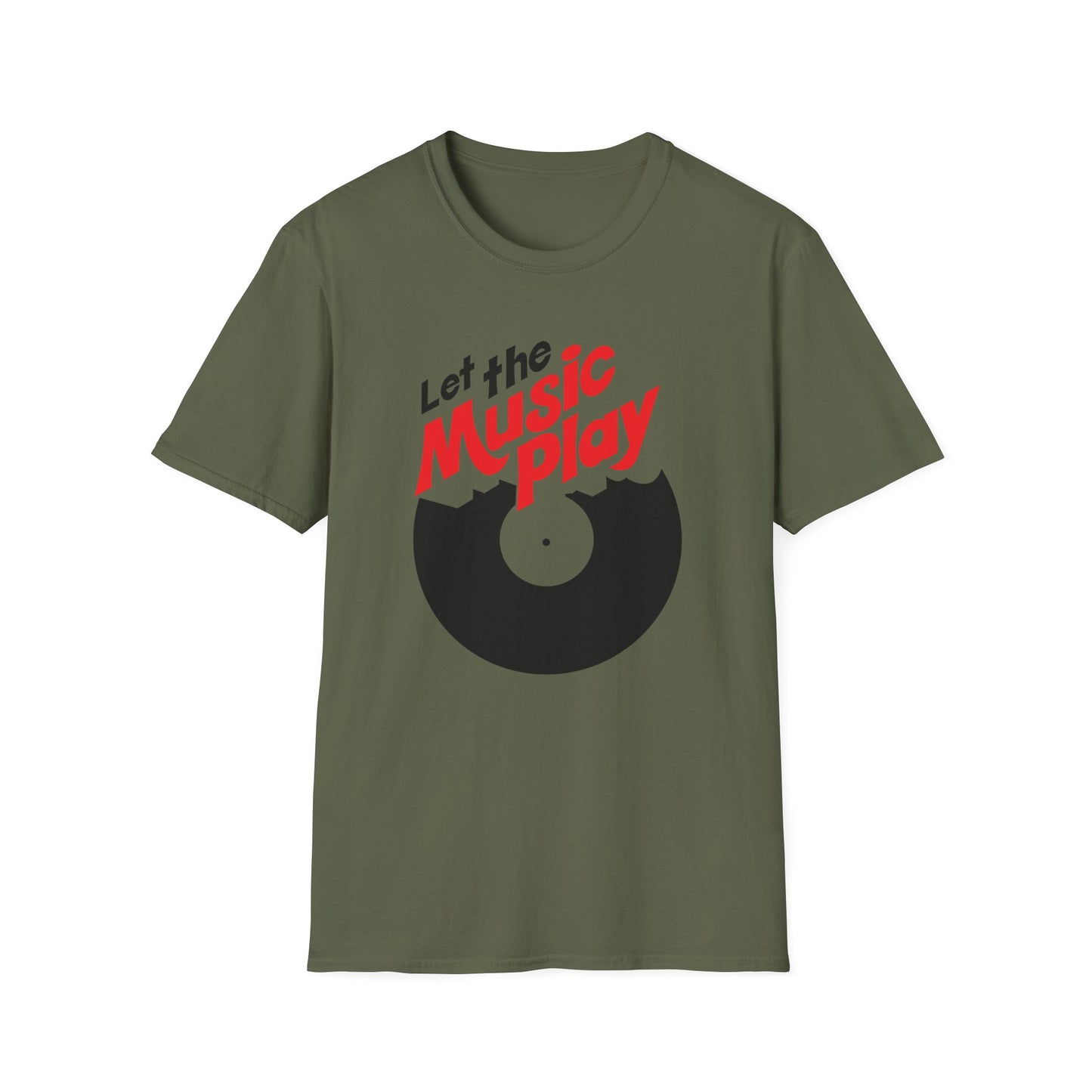 Let The Music Play T Shirt (Lightweight)