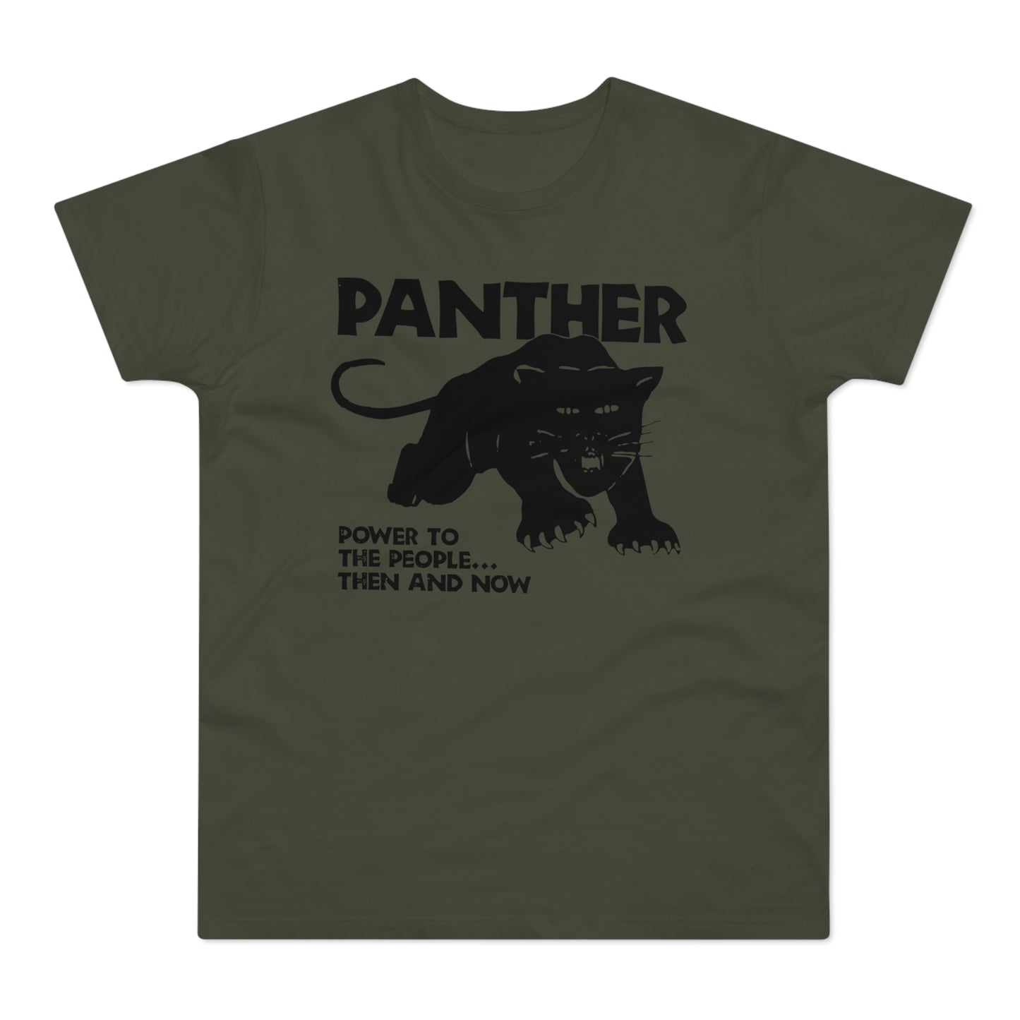 Black Panther Party T Shirt (Standard Weight)