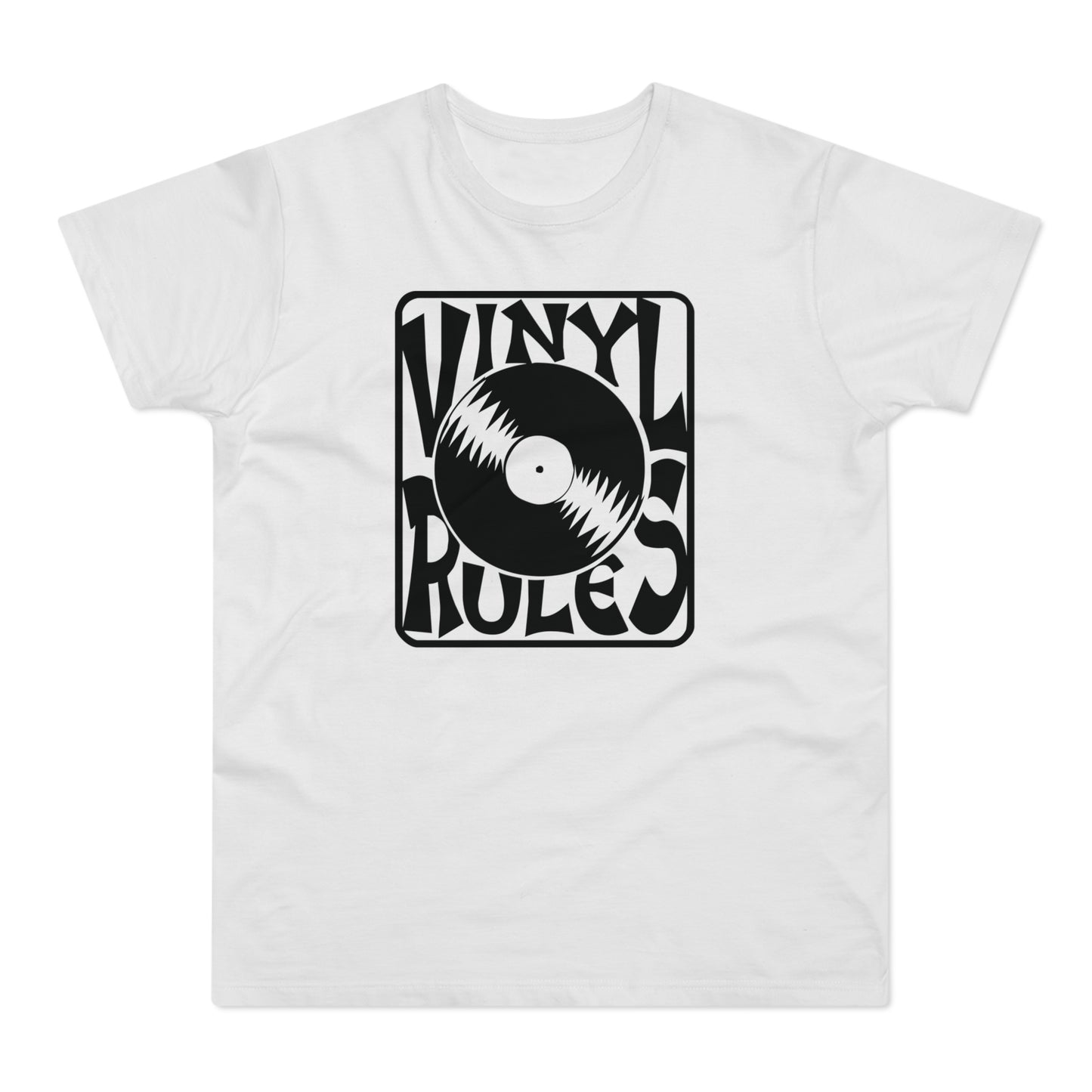 Vinyl Rules T Shirt (Standard Weight)