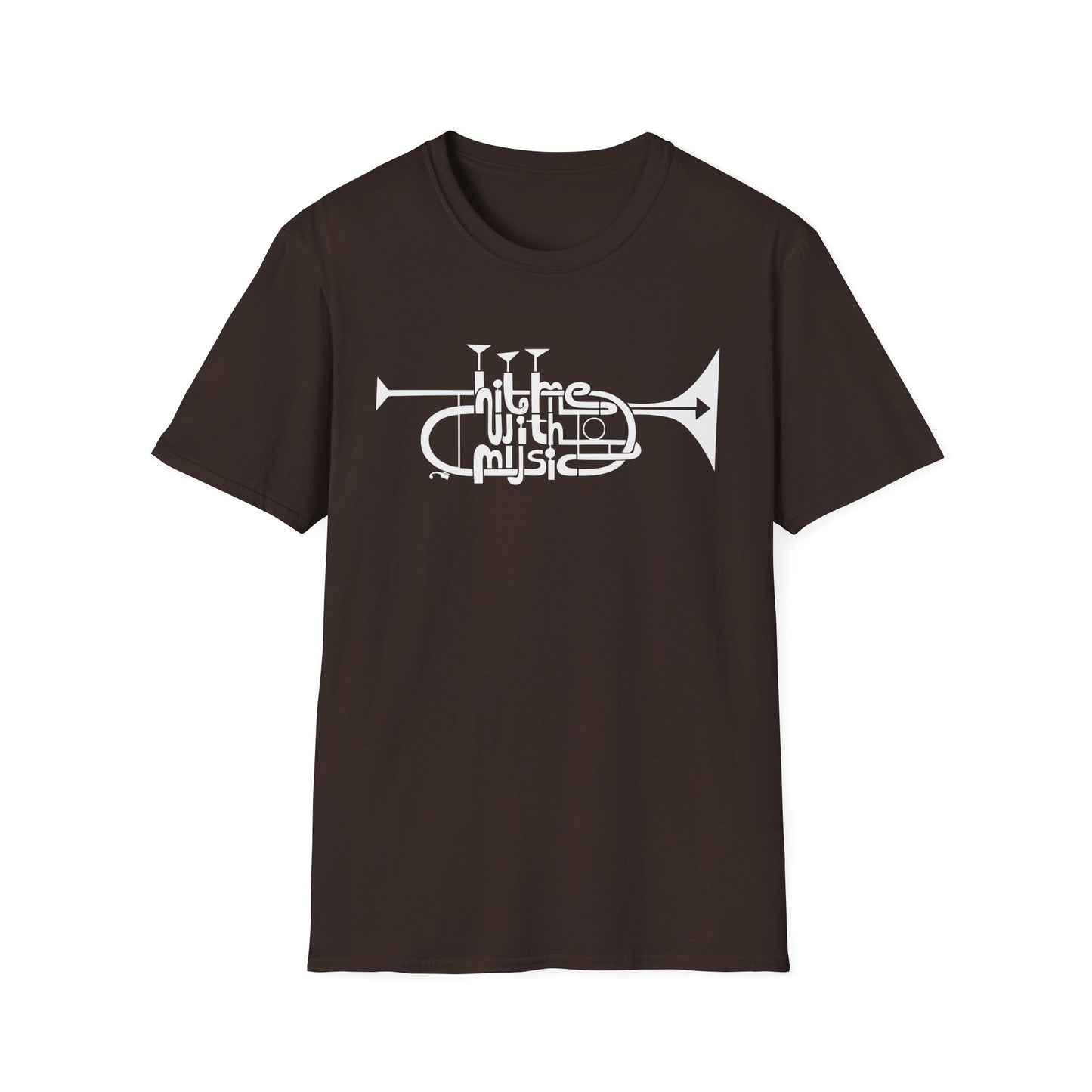 Hit Me With Music T Shirt (Lightweight)