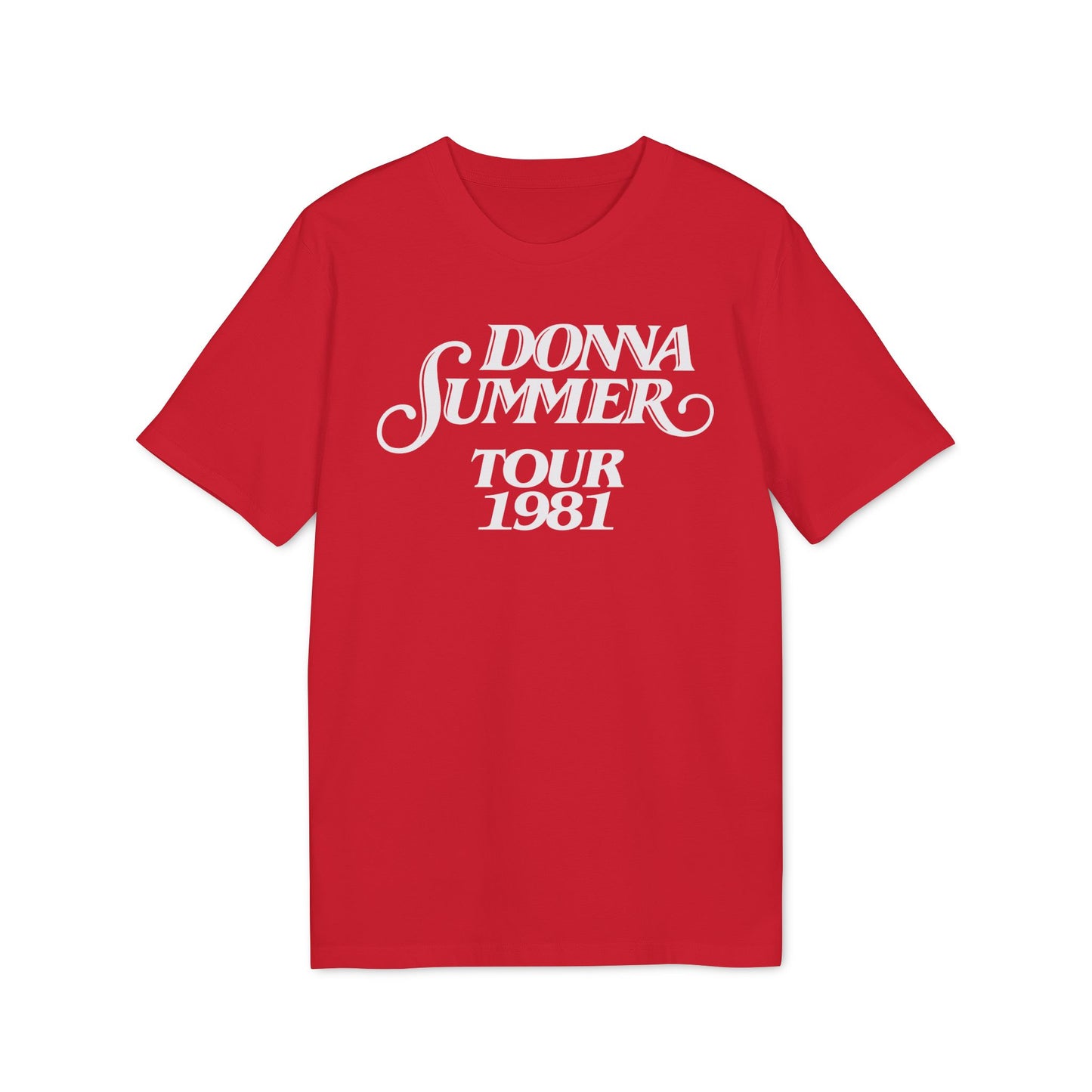 Donna Summer Tour 1981 T Shirt (Premium Organic)