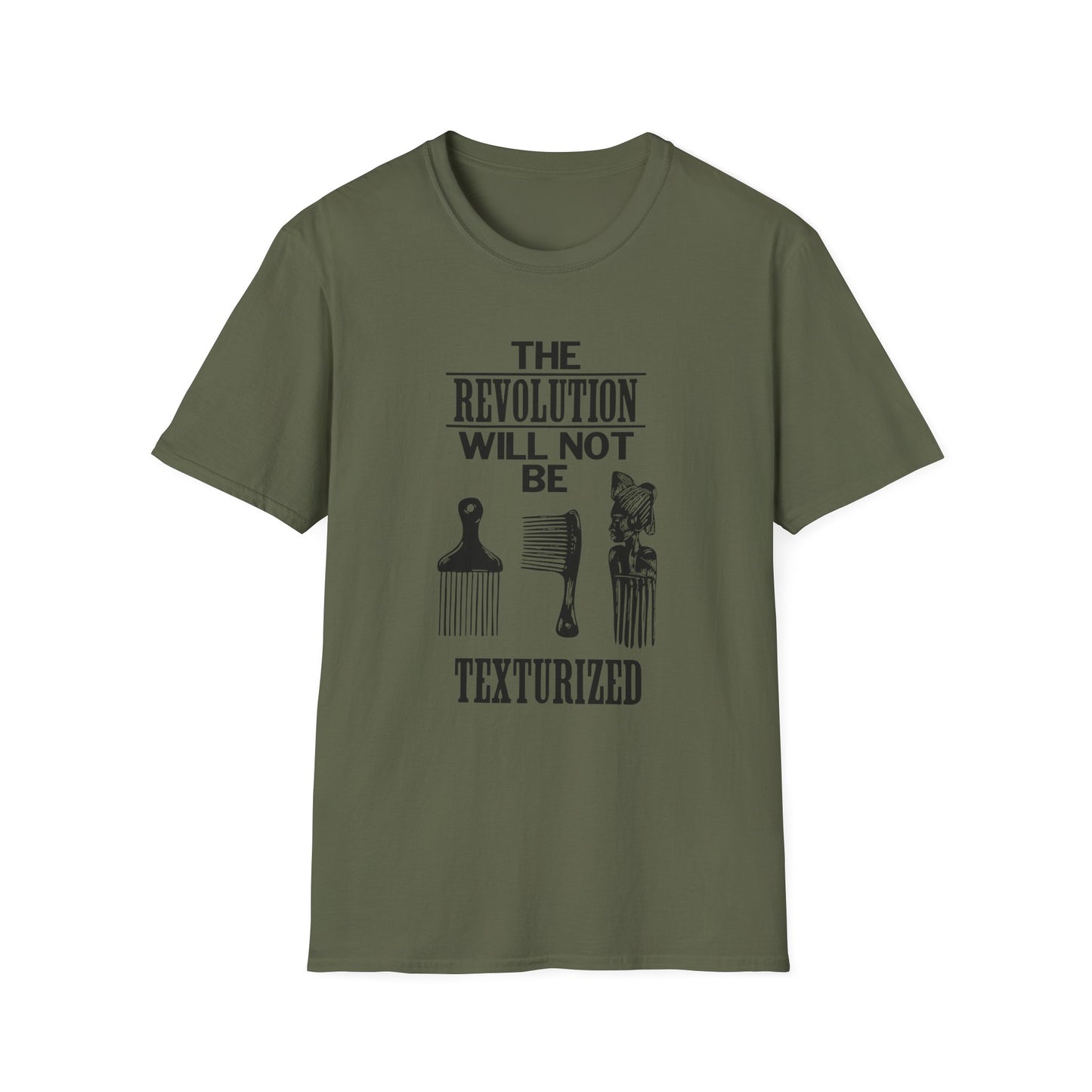 Revolution Will Not Be Texturised T Shirt (Lightweight)