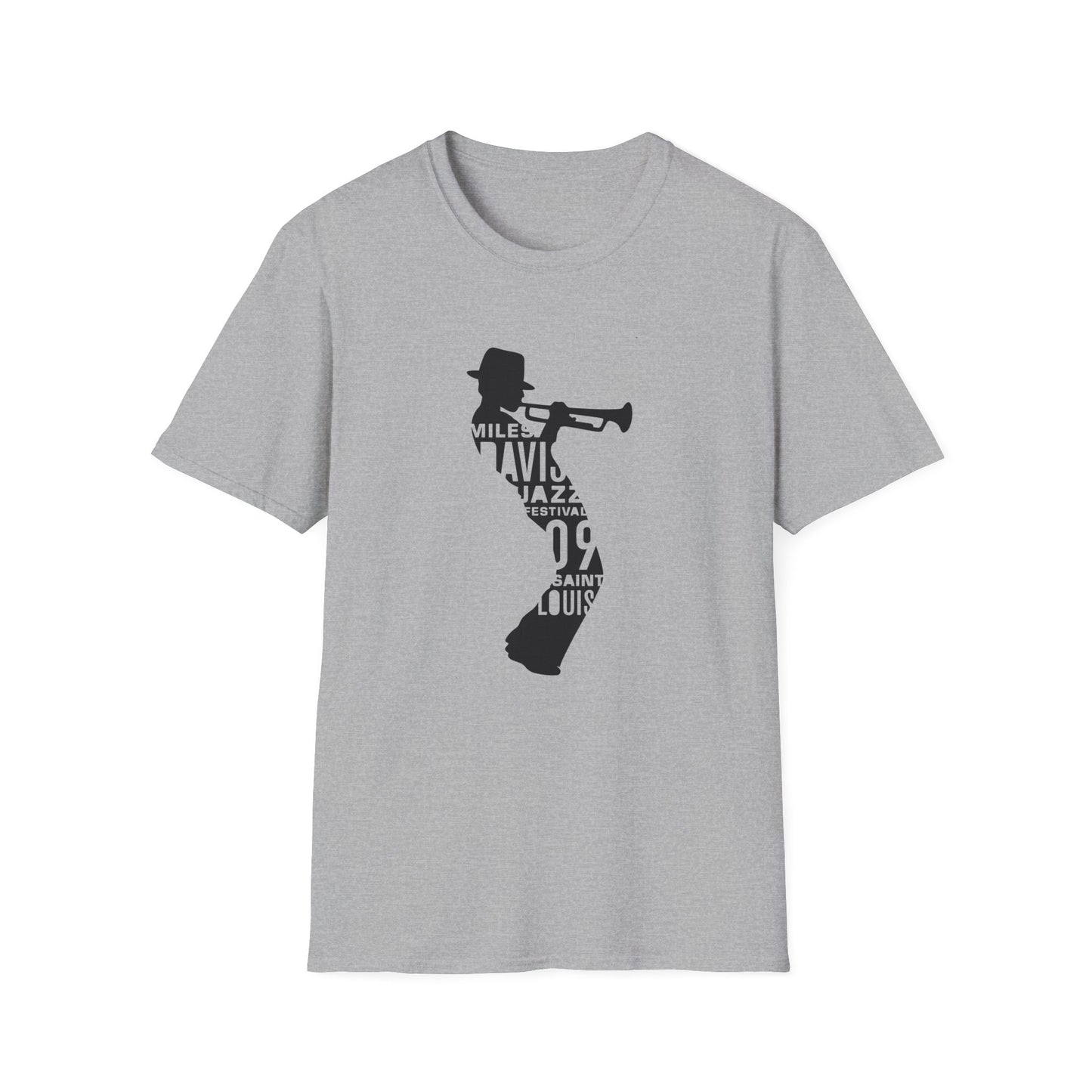 Miles Davis T Shirt (Lightweight) Design 2