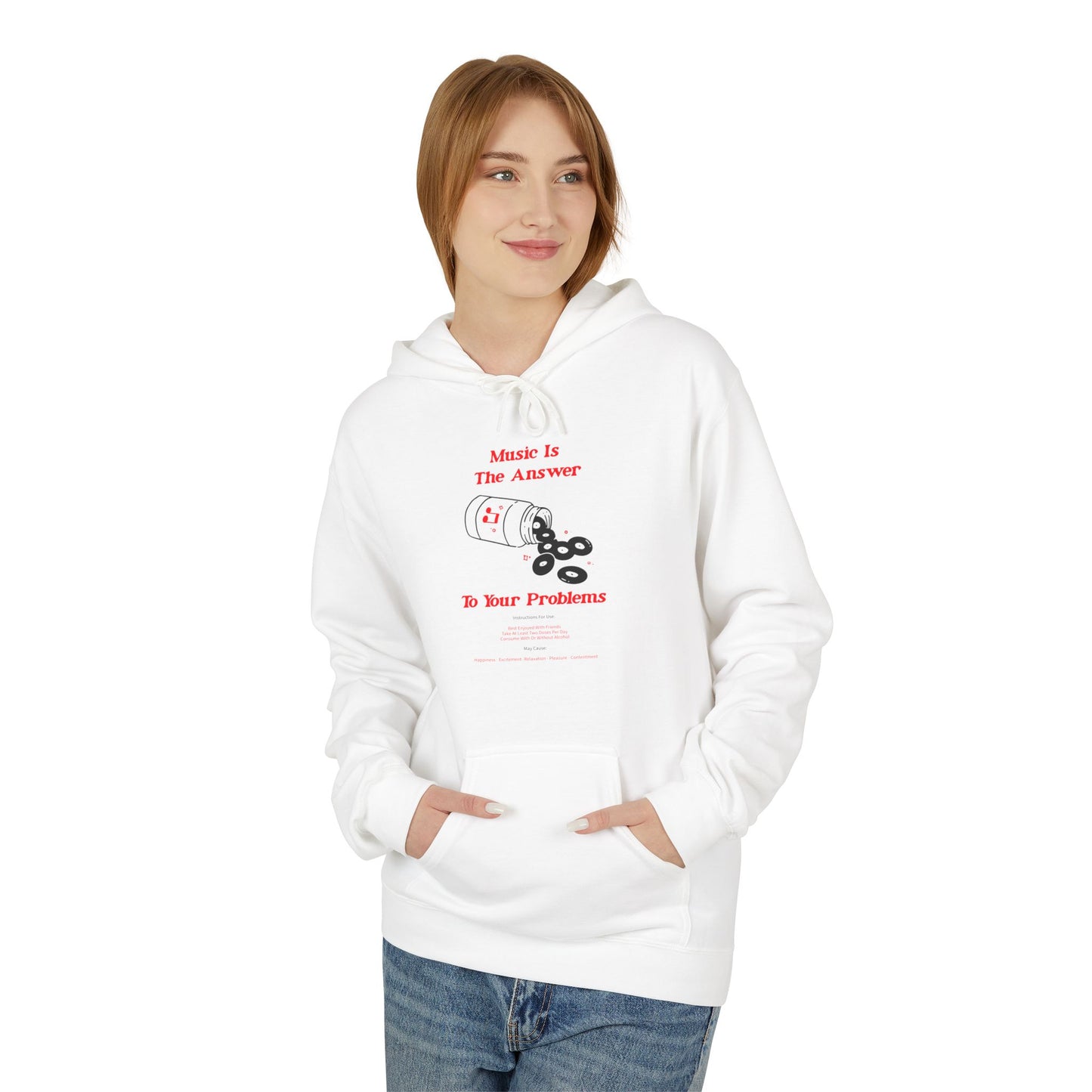 Music Is The Answer Hoodie / Hoody