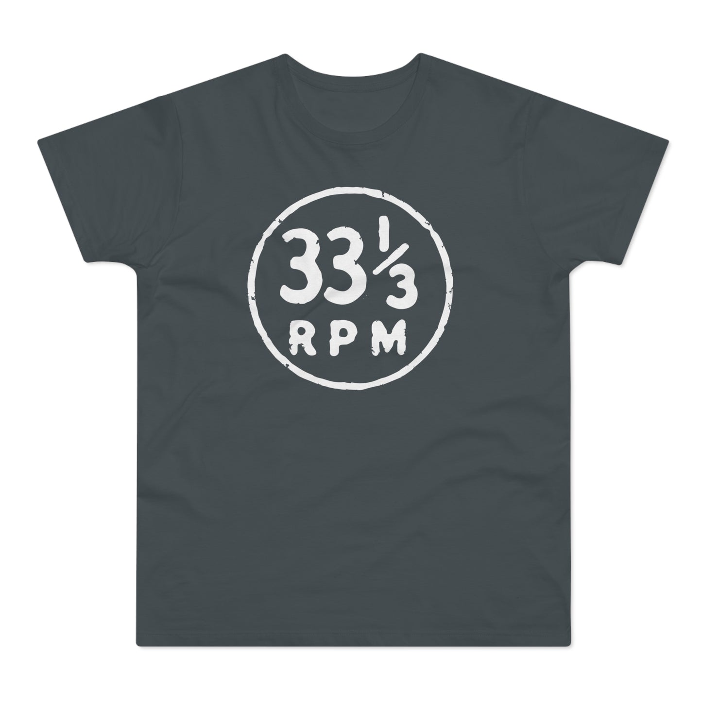 33 1/3 RPM T Shirt (Standard Weight)