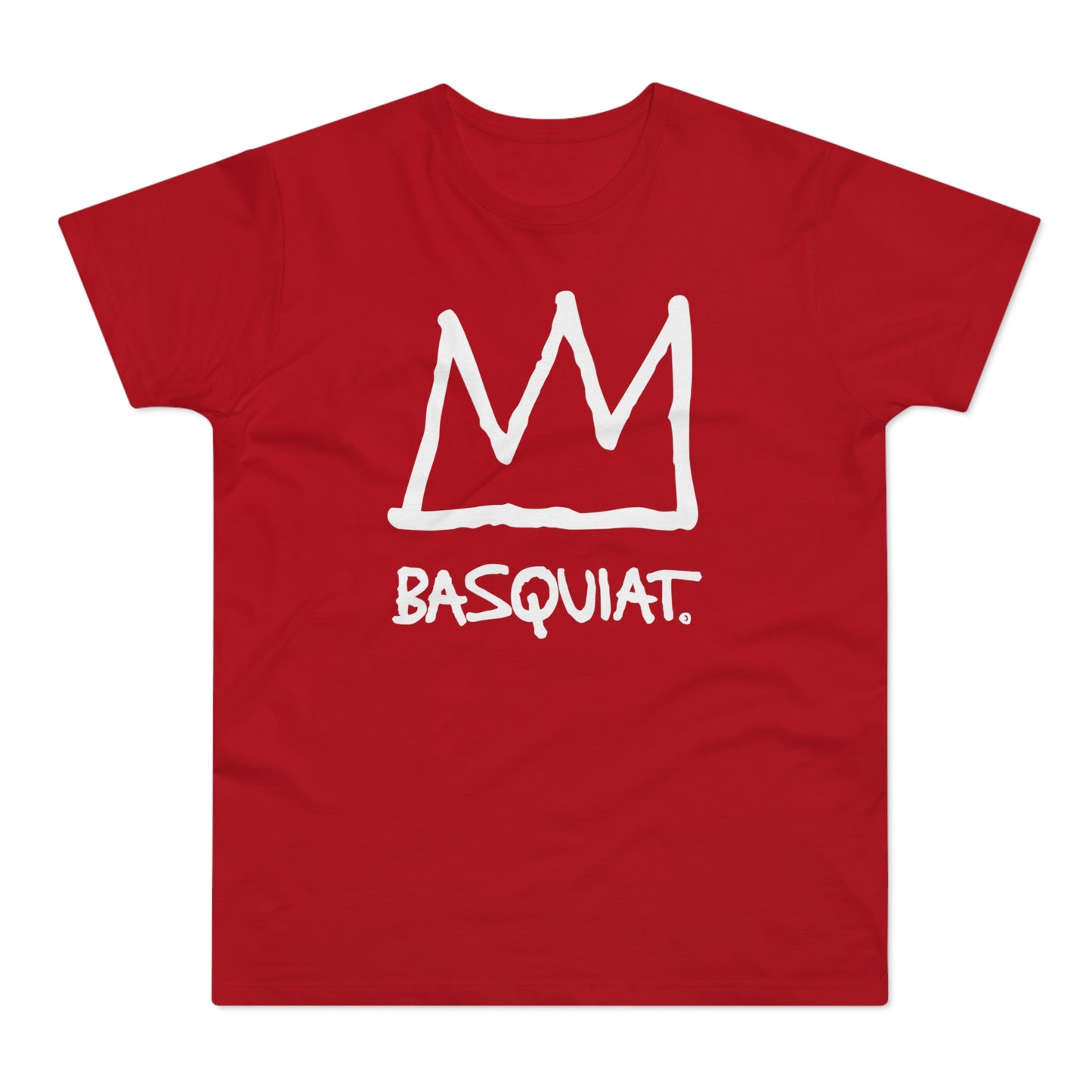 Jean Michel Basquiat Crown Logo T Shirt (Standard Weight)