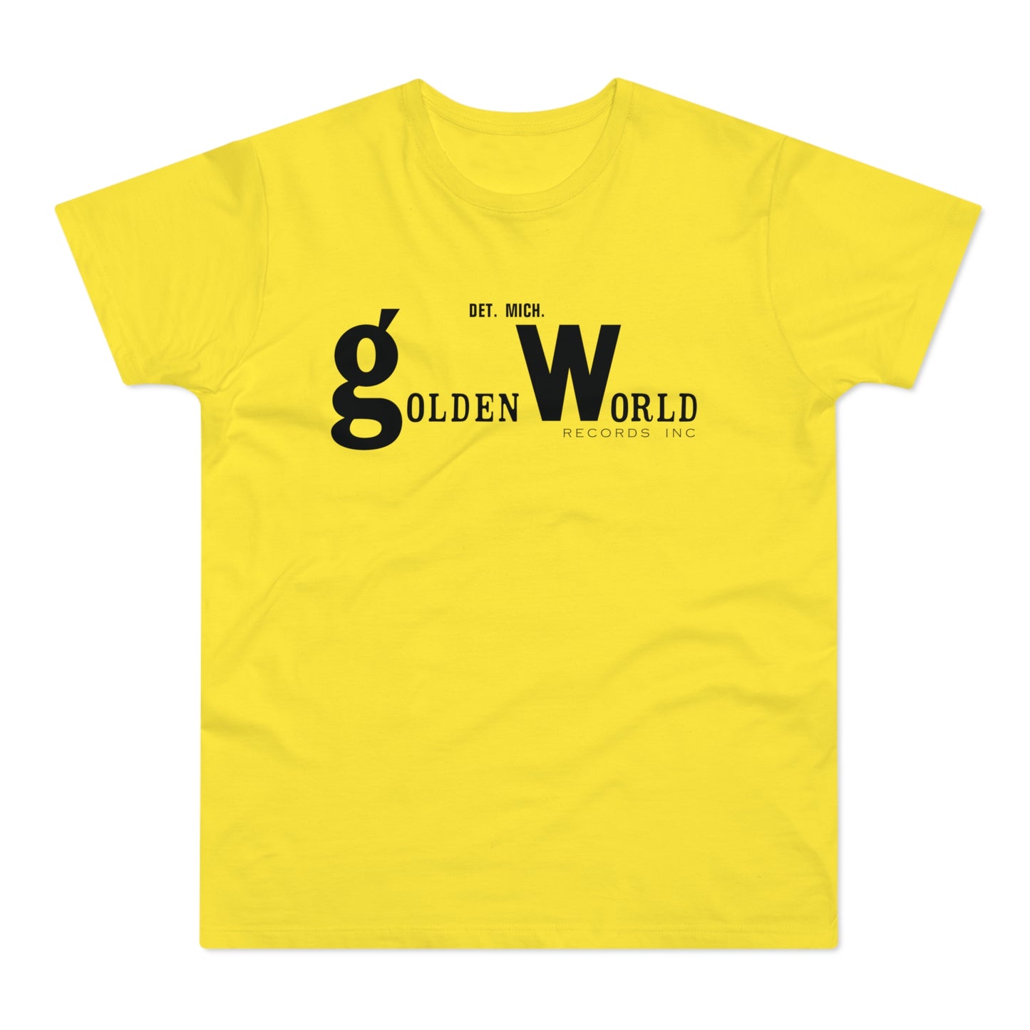 Golden World Records T Shirt (Standard Weight)