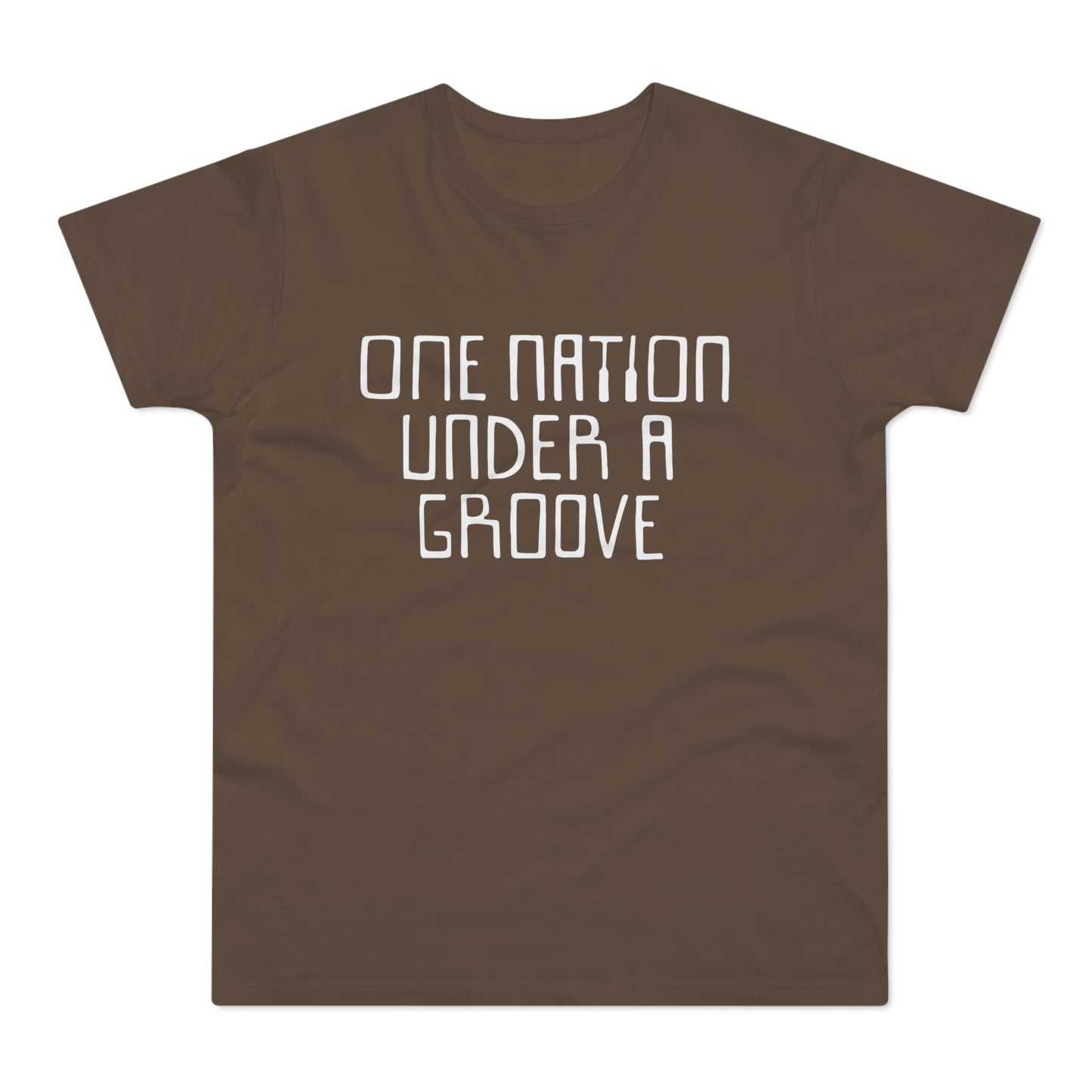 One Nation Under A Groove T Shirt (Standard Weight)