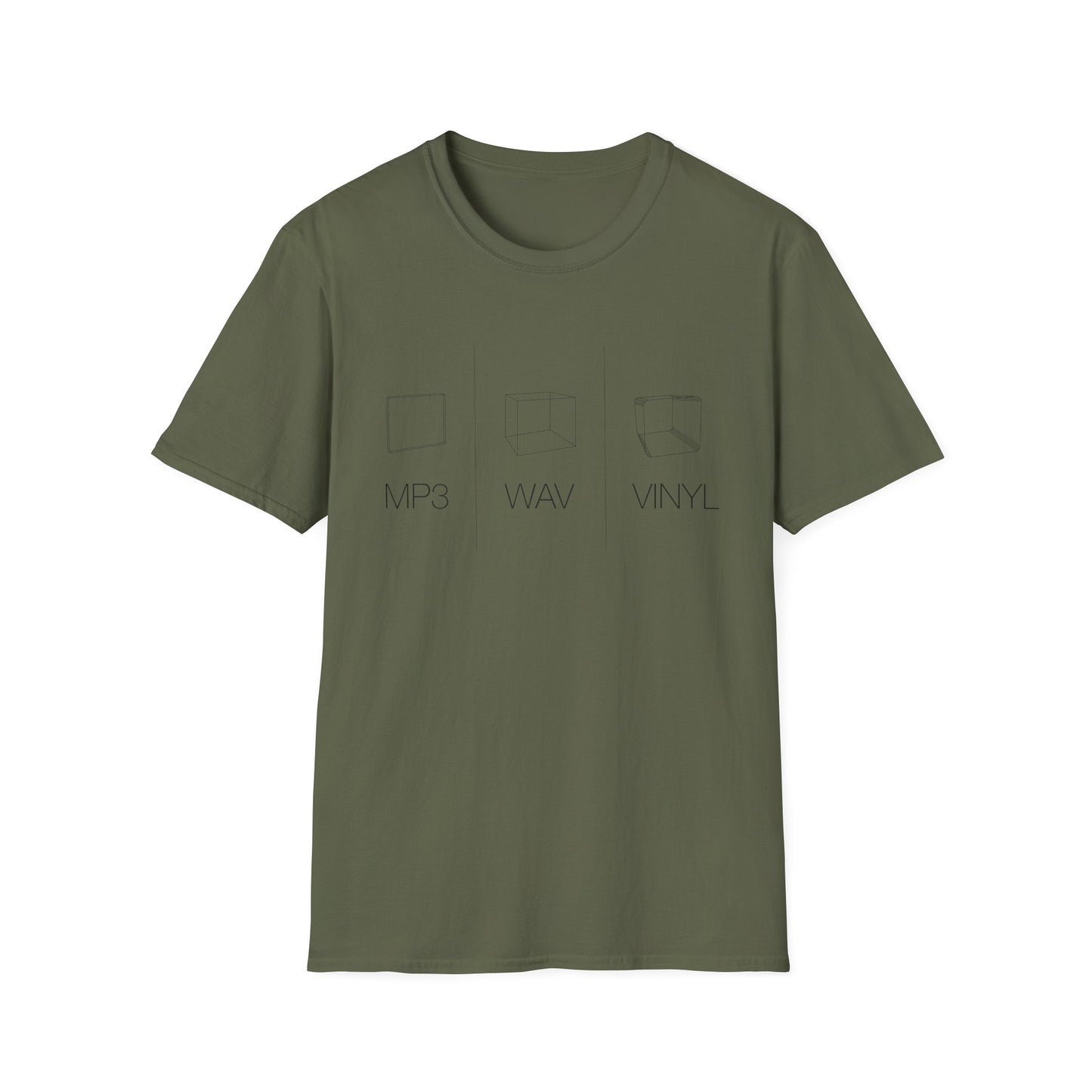 MP3 | WAV | VINYL T Shirt (Lightweight)