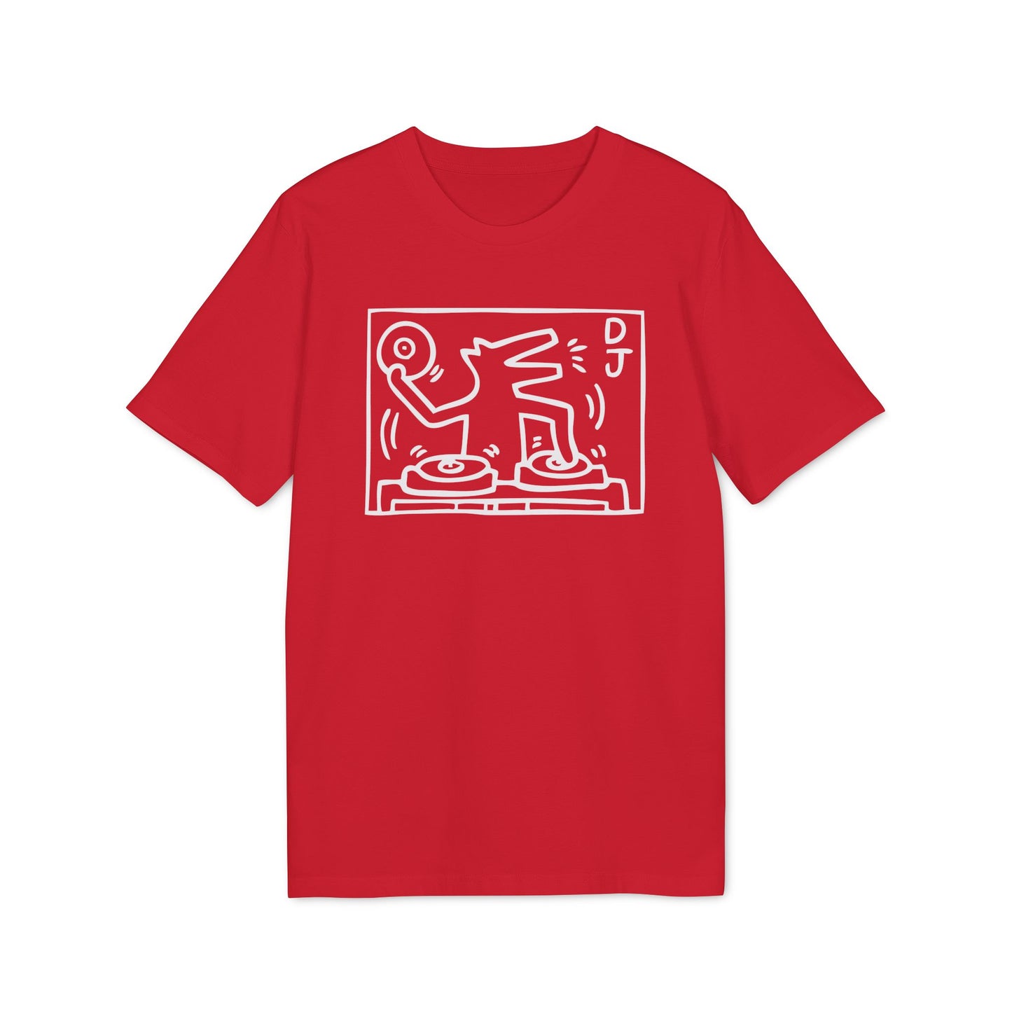 DJ Dog T Shirt (Premium Organic)