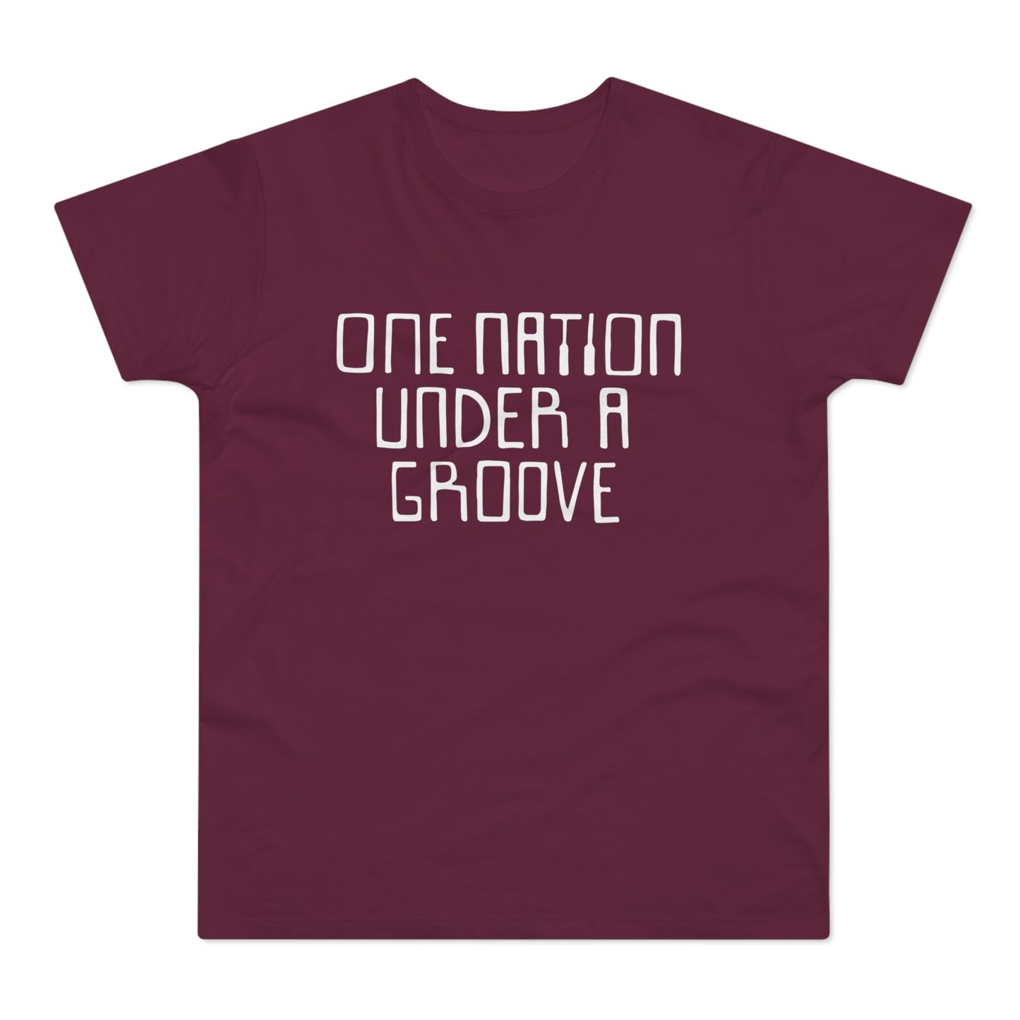 One Nation Under A Groove T Shirt (Standard Weight)