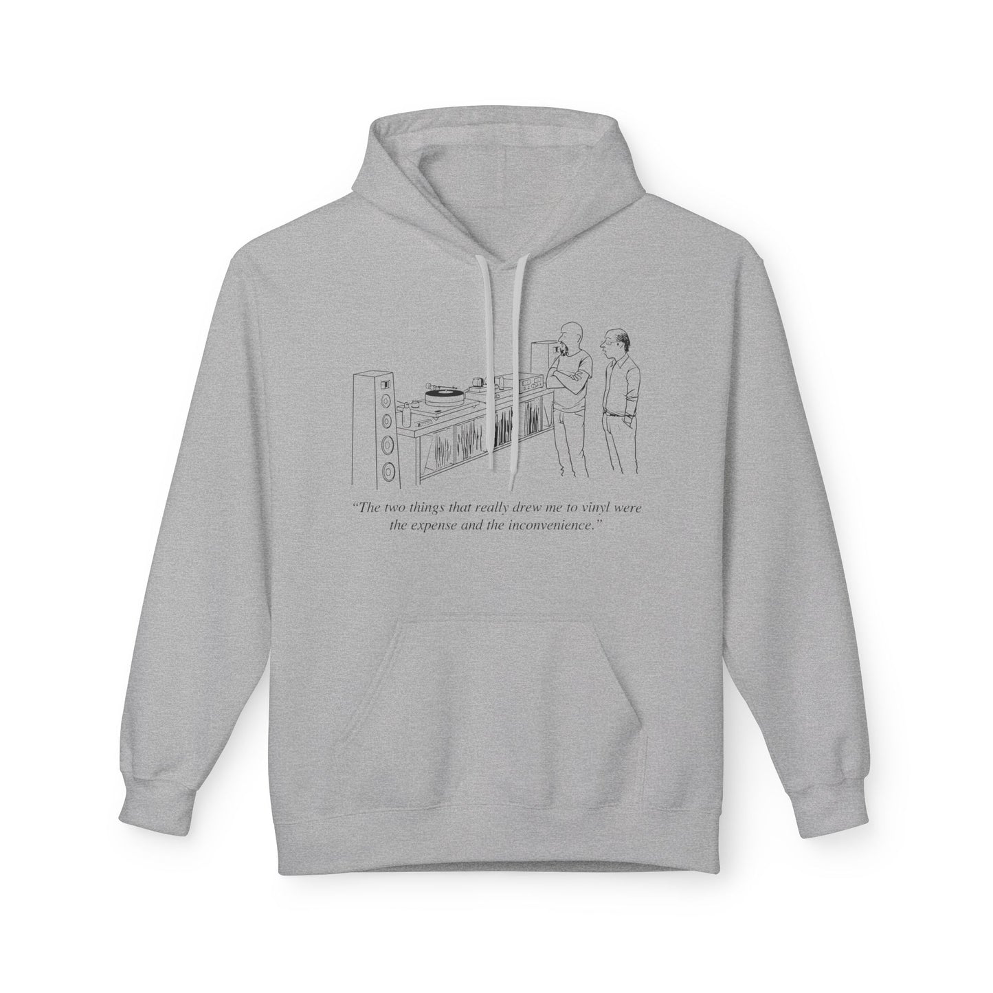 Vinyl Inconvenience Hoodie / Hoody