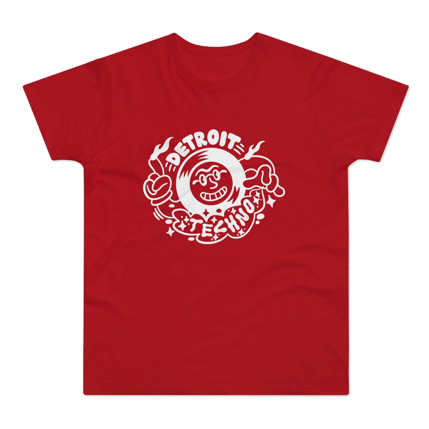 Detroit Techno 2 T Shirt (Standard Weight)