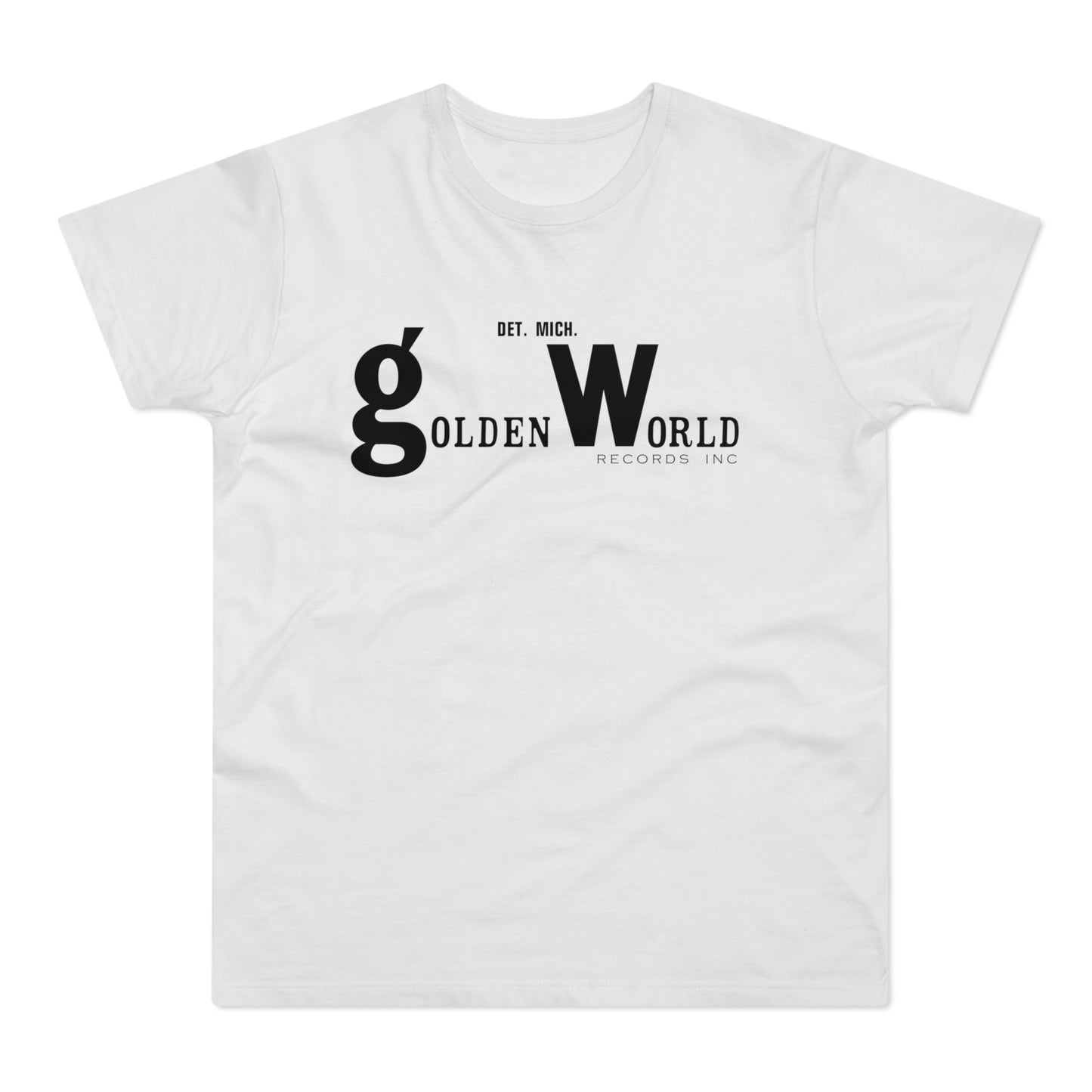 Golden World Records T Shirt (Standard Weight)
