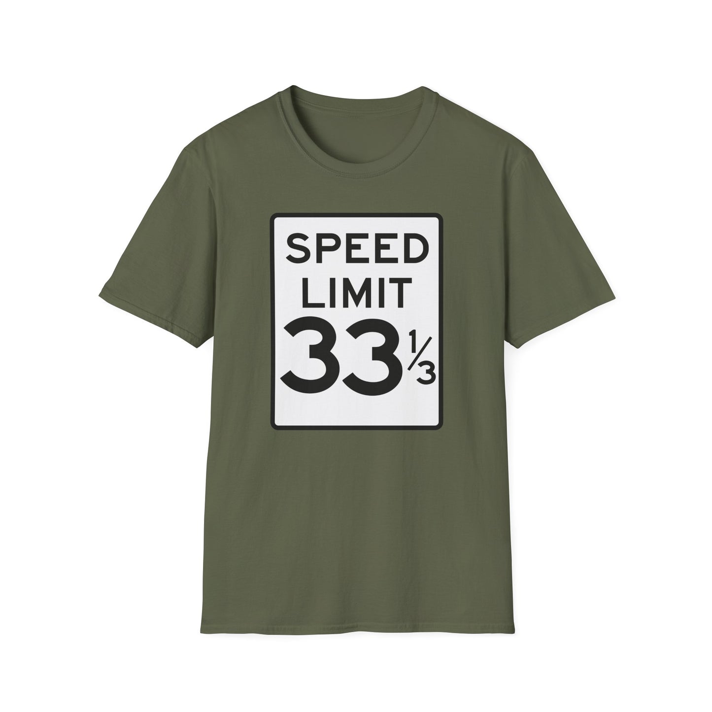 Speed Limit 33 1/3 T Shirt (Lightweight)