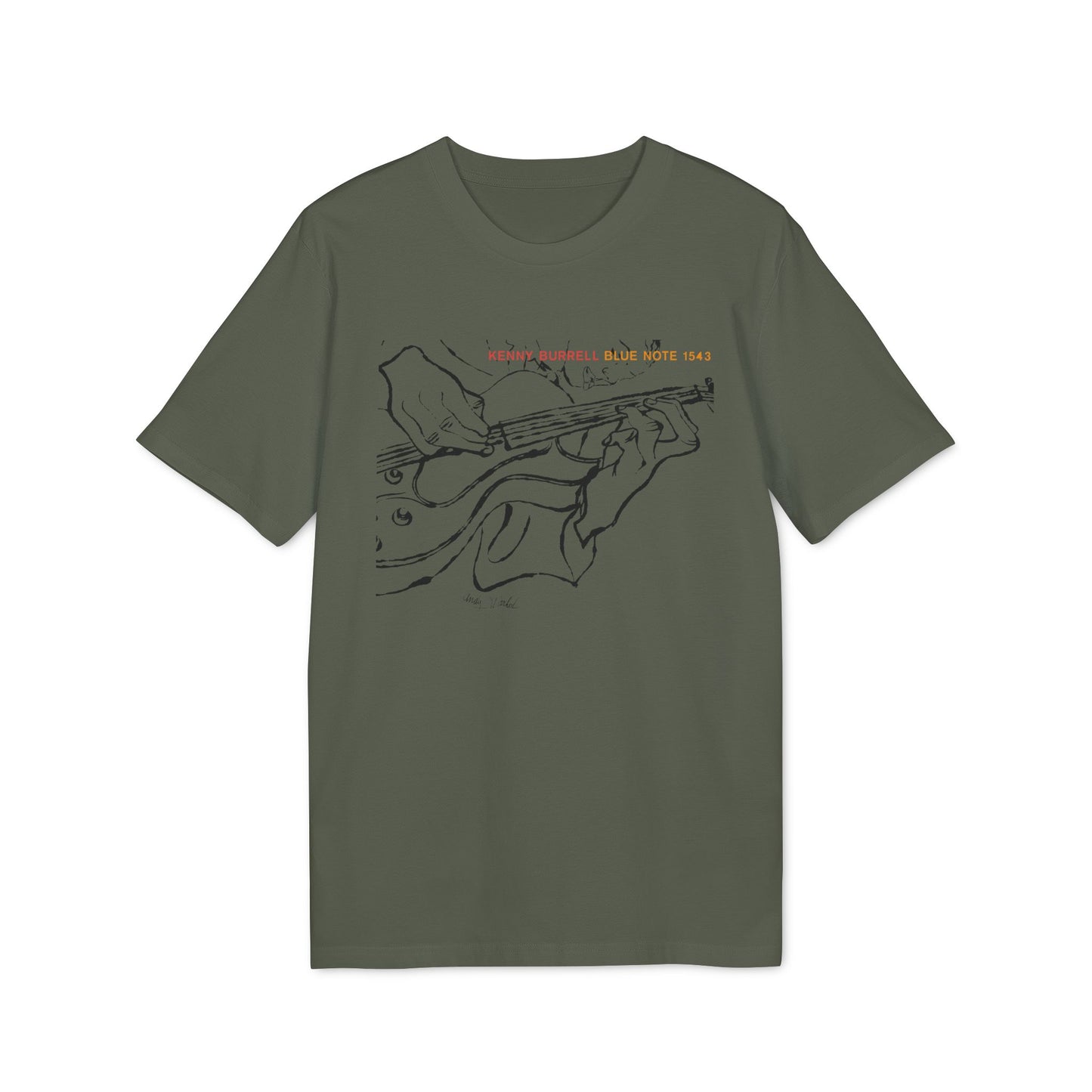 Kenny Burrell T Shirt (Premium Organic)