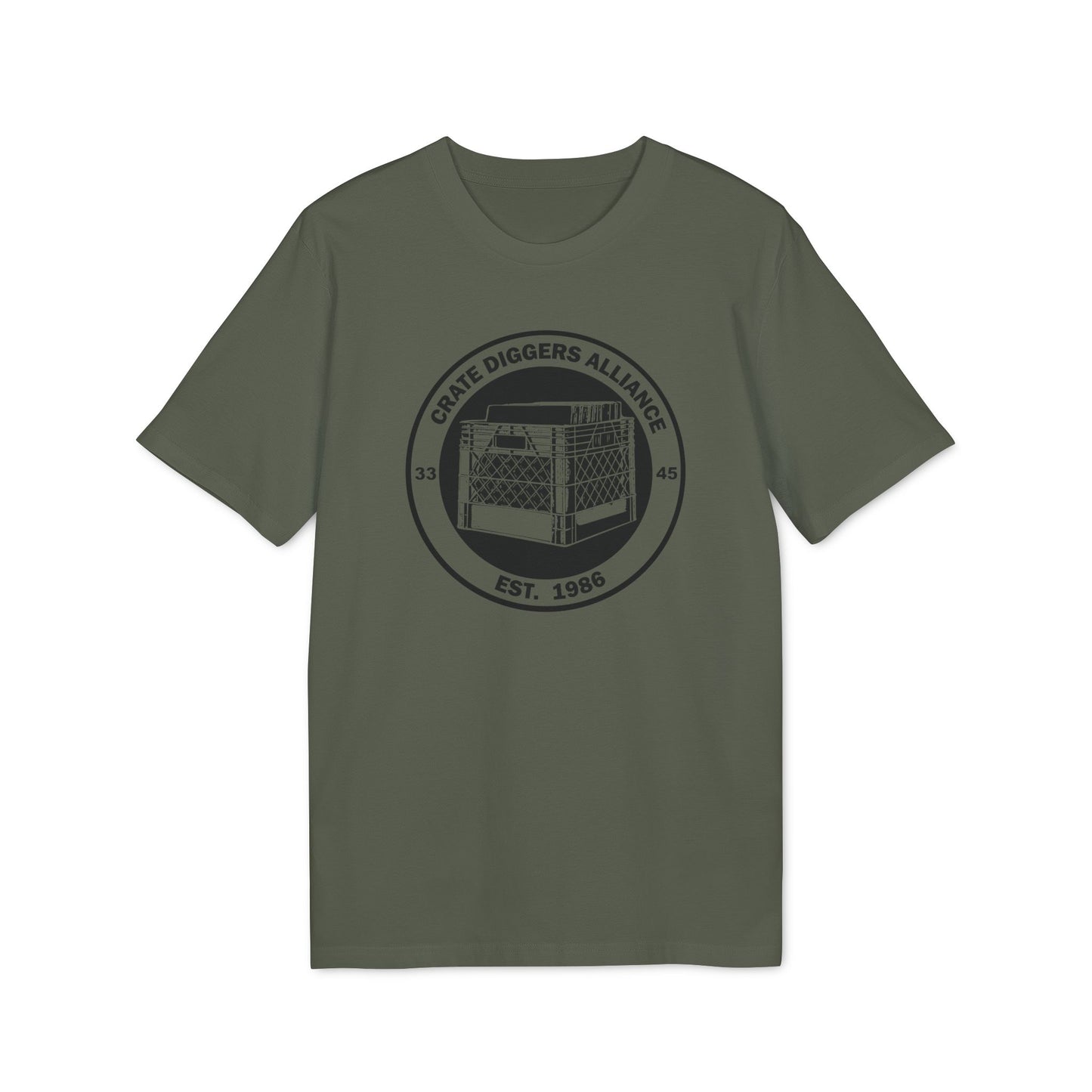 Crate Digger Alliance T Shirt (Premium Organic)