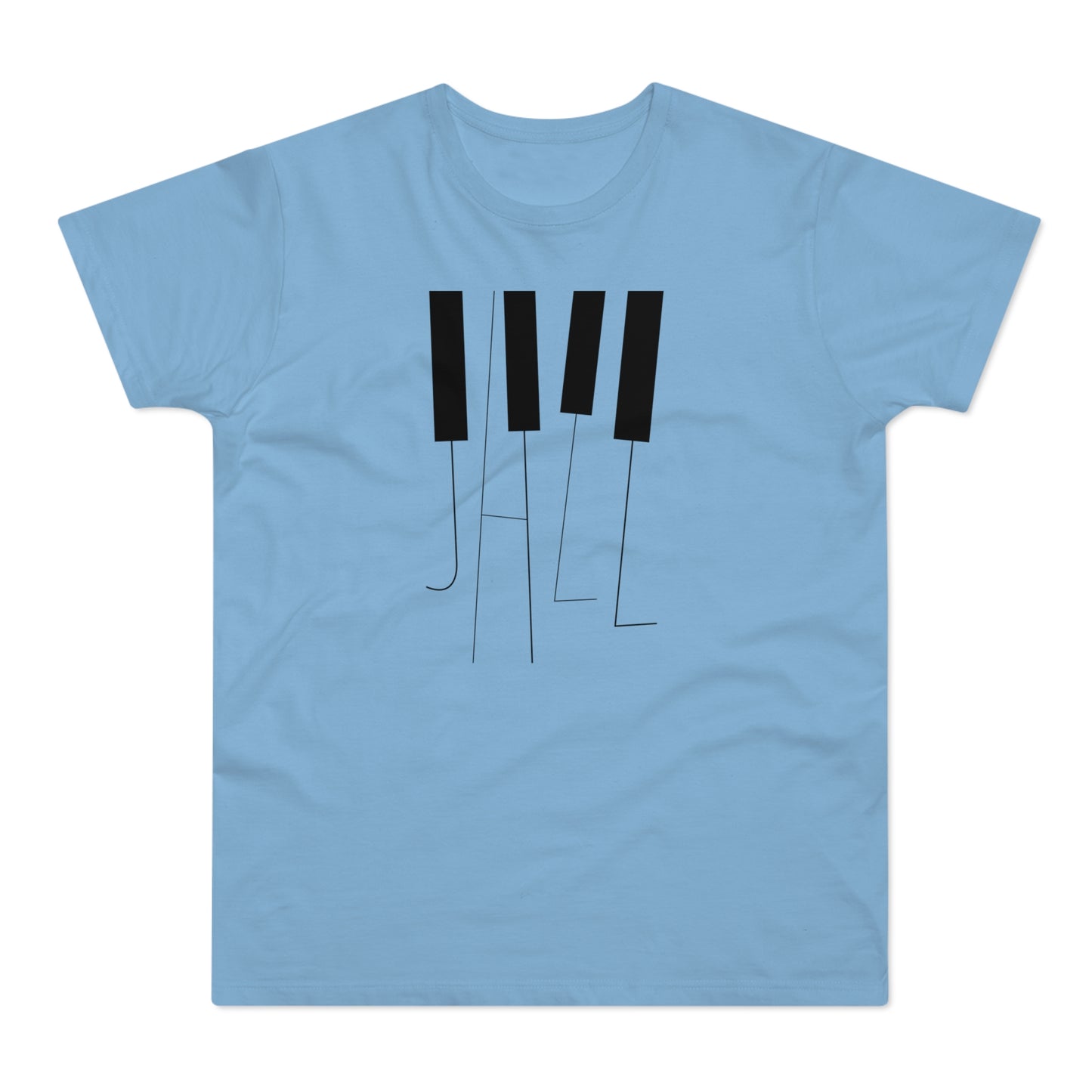 Jazz Keys T Shirt (Standard Weight)