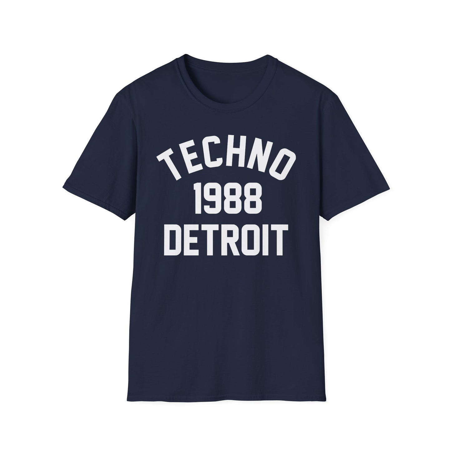 Techno Detroit 1988 T Shirt (Lightweight)