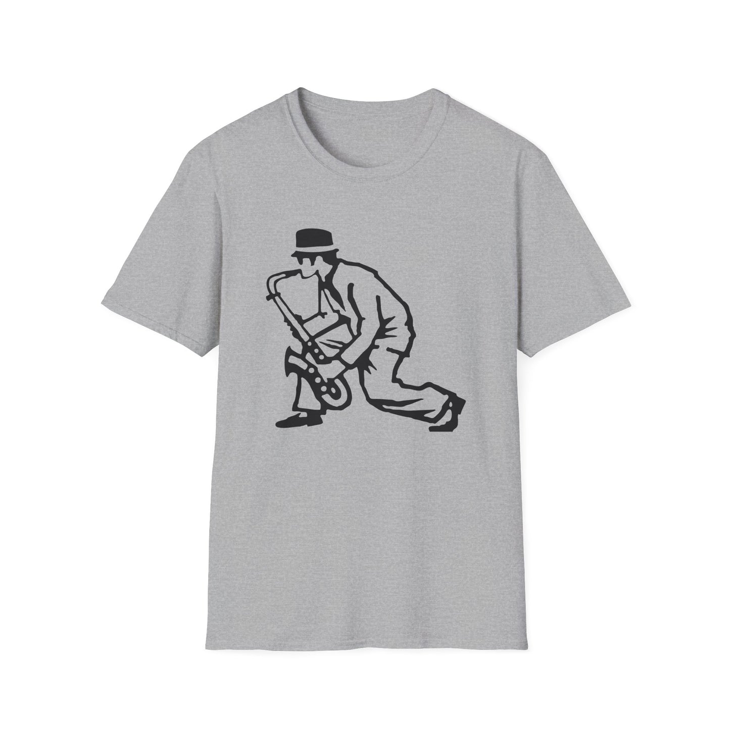 Sax Man T Shirt (L) - DEADSTOCK - ONLY 1 UNIT LEFT - 50% OFF
